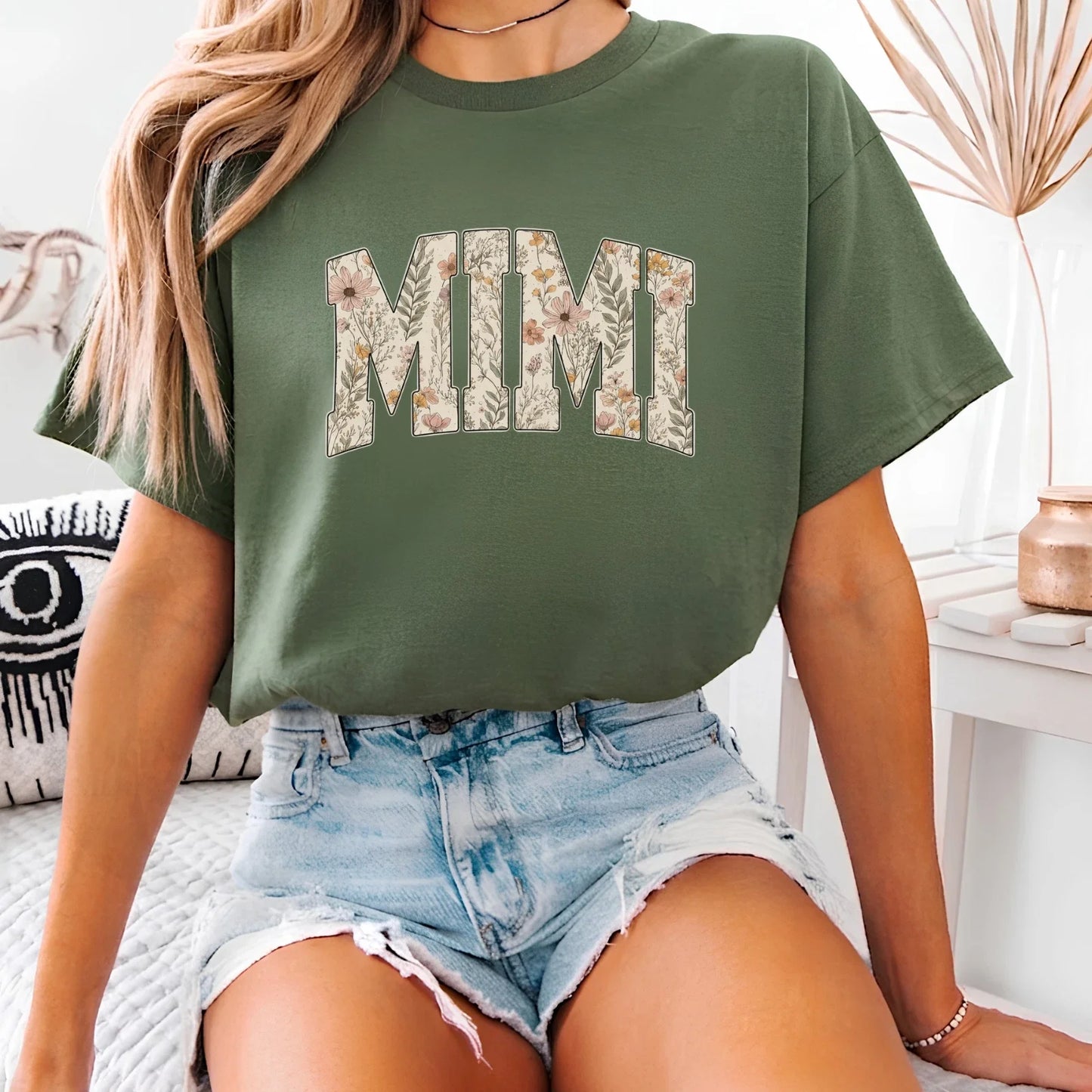 Floral Cute Mimi tshirt Mimi tee New Mimi Gift Floral Mimi Unisex T-shirt, Sweatshirt, Hoodie, Long Sleeve Tee - T-Shirt, Sweatshirt, Hoodie