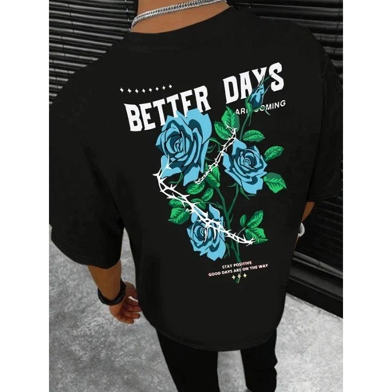 [Men's Graphic Tee] Better Graphic Men's Short Sleeve T-Shirt Trendy Tees Unisex T-shirt, Sweatshirt, Hoodie, Long Sleeve Tee - T-Shirt, Sweatshirt, Hoodie