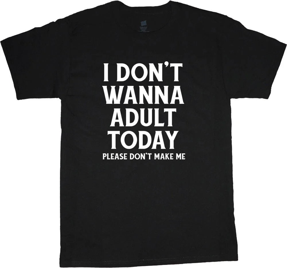 Funny T-shirts Mens Adult Adulting Immature Dad Gifts Husband Lazy Tee Shirts Unisex T-shirt, Sweatshirt, Hoodie, Long Sleeve Tee - T-Shirt, Sweatshirt, Hoodie