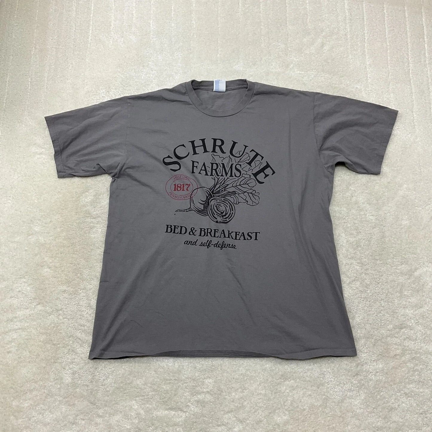 The Office Size XL Schrute Farms Bed And Breakfast And Self Defense T-Shirt Unisex T-shirt, Sweatshirt, Hoodie, Long Sleeve Tee - T-Shirt, Sweatshirt, Hoodie