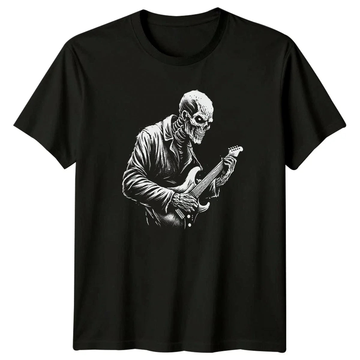 Rock And Roll Skeleton Mens T-Shirt Music Gift For Him Unisex T-shirt, Sweatshirt, Hoodie, Long Sleeve Tee - T-Shirt, Sweatshirt, Hoodie