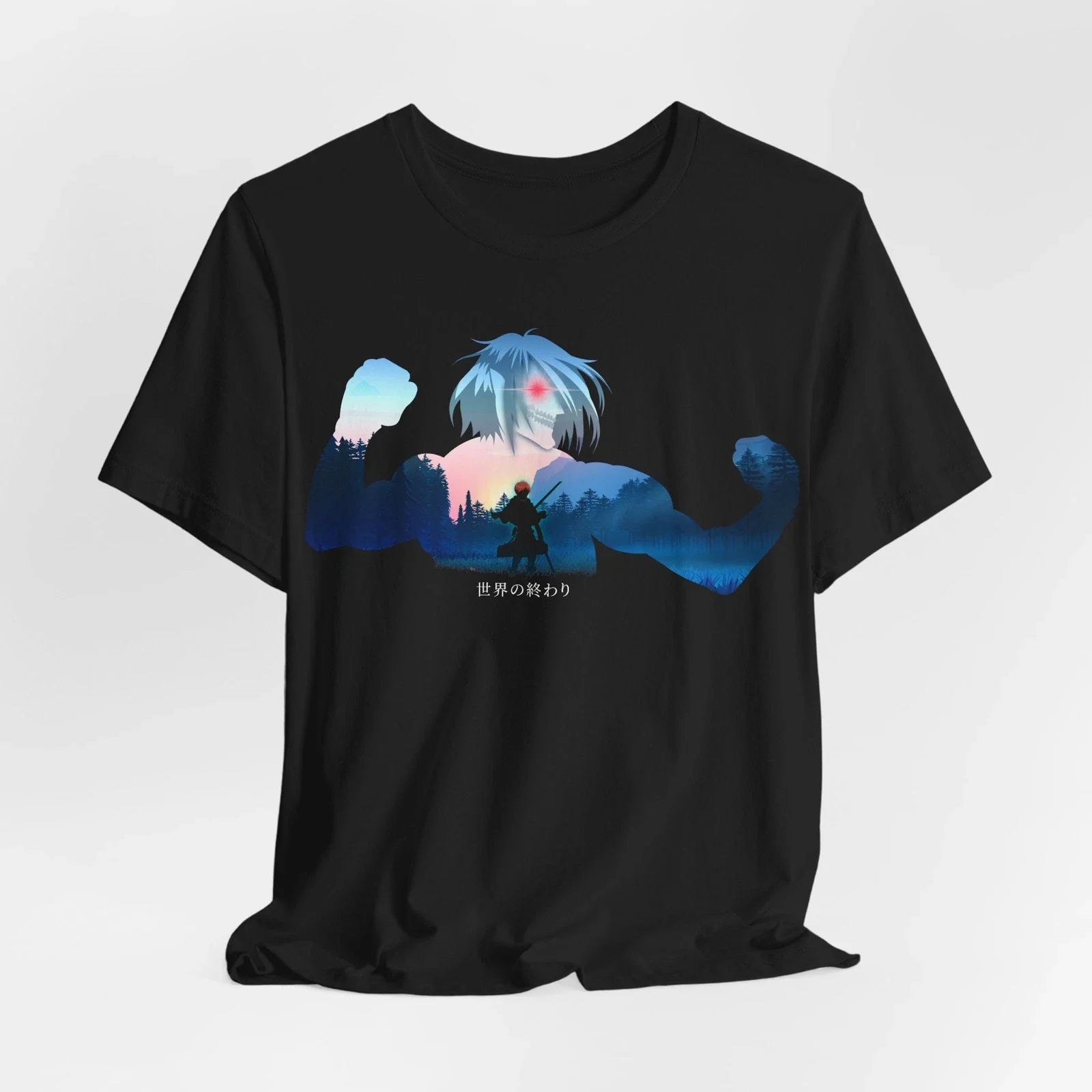 Eren Yeager Anime Graphic Tee, Attack on Titan T-Shirt, Unisex Short Sleeve Top, Unisex T-shirt, Sweatshirt, Hoodie, Long Sleeve Tee - T-Shirt, Sweatshirt, Hoodie