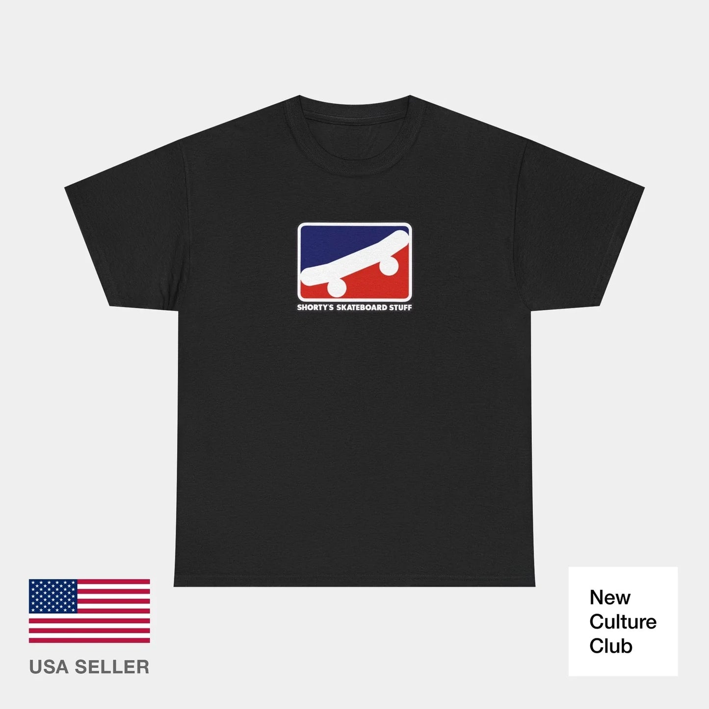 Shortys Skate Stuff Classic OG Red Blue Muska Vintage Classic Skate TShirt Print Unisex T-shirt, Sweatshirt, Hoodie, Long Sleeve Tee - T-Shirt, Sweatshirt, Hoodie