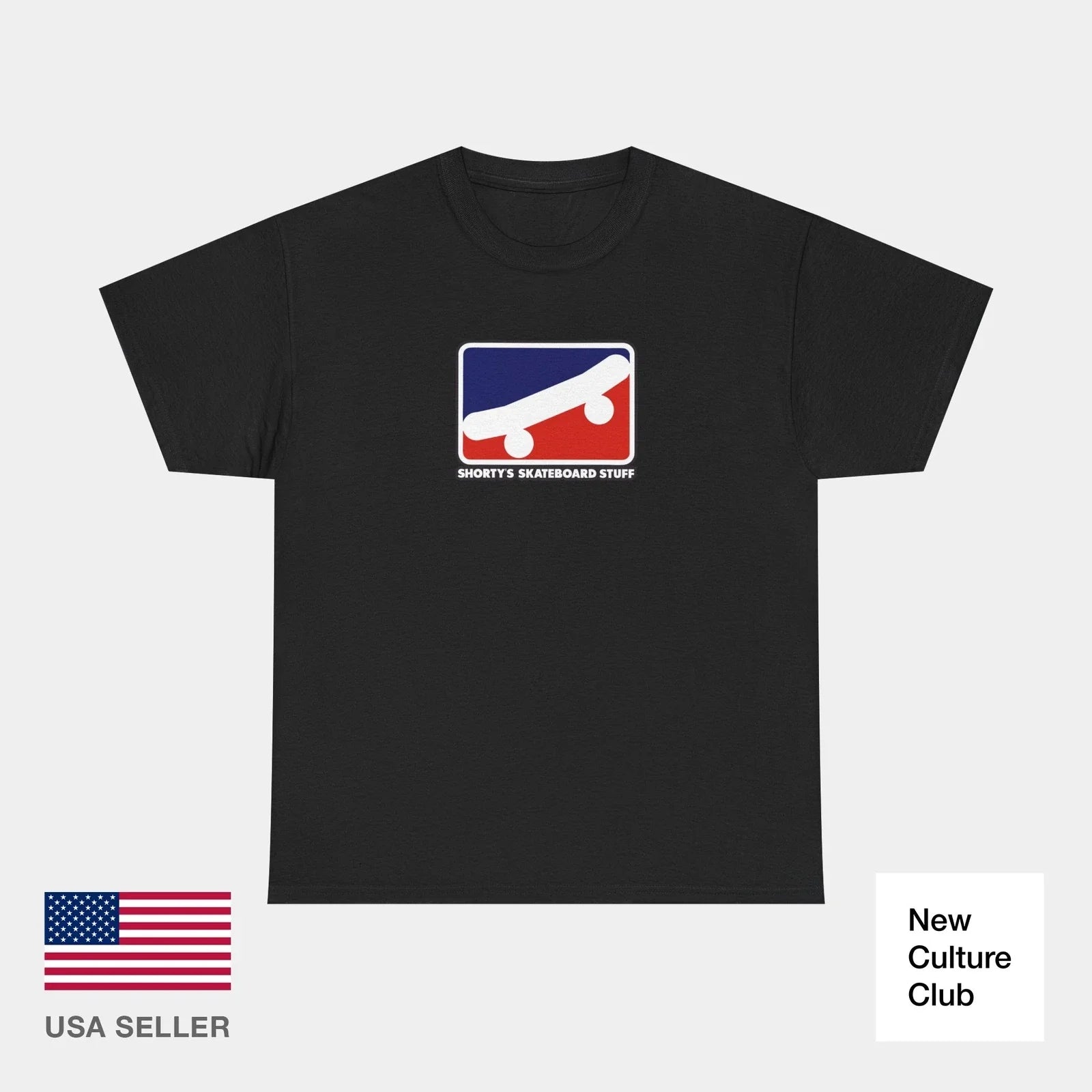 Shortys Skate Stuff Classic OG Red Blue Muska Vintage Classic Skate TShirt Print Unisex T-shirt, Sweatshirt, Hoodie, Long Sleeve Tee - T-Shirt, Sweatshirt, Hoodie