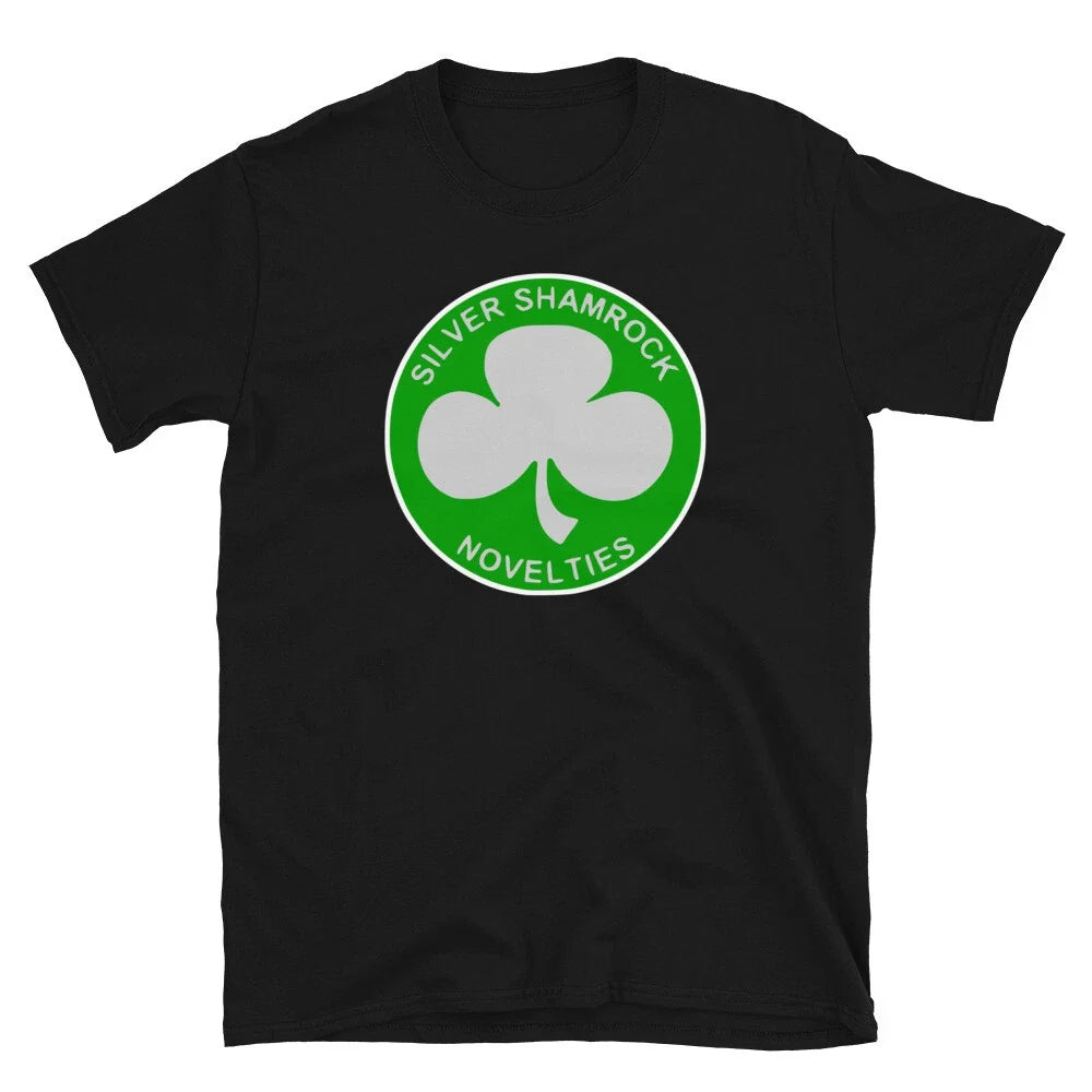 Silver Shamrock Novelties Halloween Short-Sleeve T-Shirt Unisex T-shirt, Sweatshirt, Hoodie, Long Sleeve Tee - T-Shirt, Sweatshirt, Hoodie