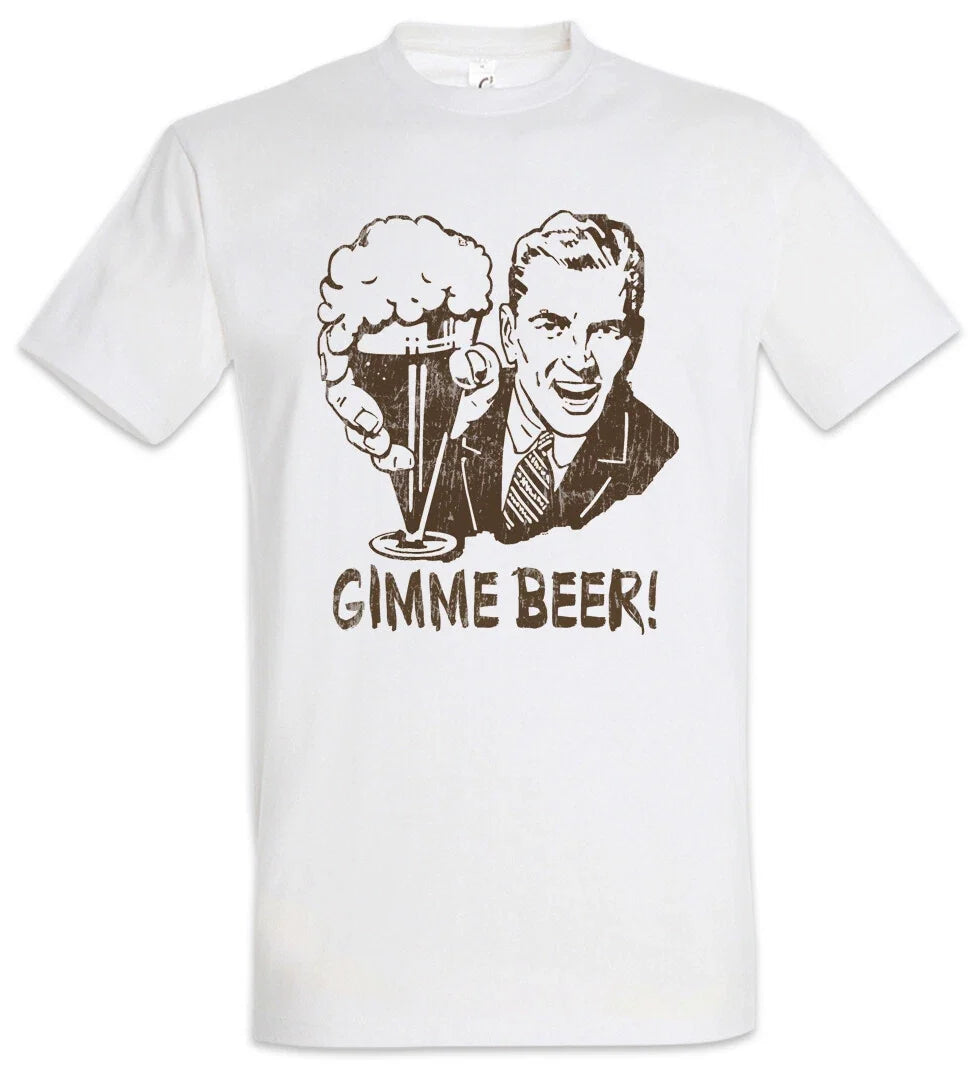 Gimme Beer! Fun Alcohol Get Drunk Party Hangover - Adult & Kids T-Shirts, Sweatshirts & Hoodies apparel design preview 1
