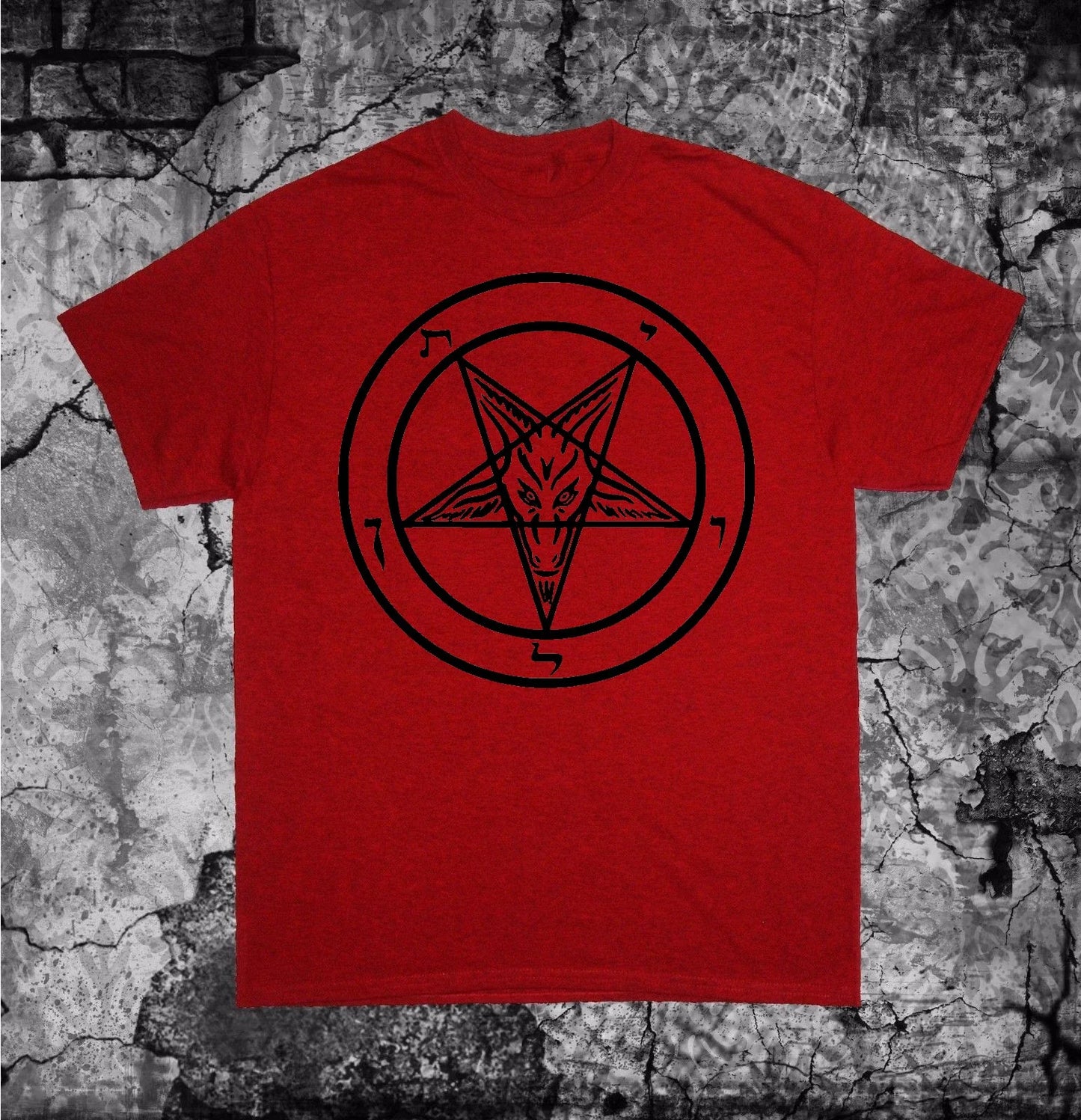 Pentagram Shirt Occult Gothic Satan Baphomet Satanic Goat of Mendes seal lucifer Unisex T-shirt, Sweatshirt, Hoodie, Long Sleeve Tee - T-Shirt, Sweatshirt, Hoodie