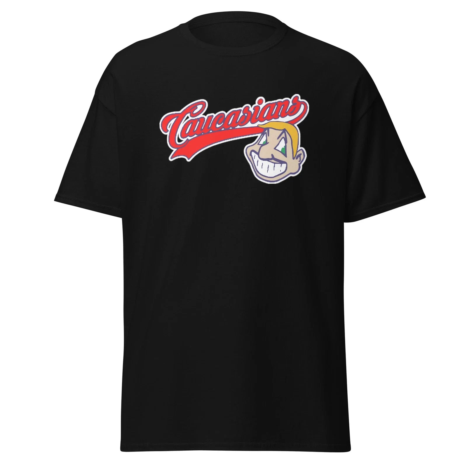Caucasians Shirt Sports Team Parody TShirt Unisex T-shirt, Sweatshirt, Hoodie, Long Sleeve Tee - T-Shirt, Sweatshirt, Hoodie