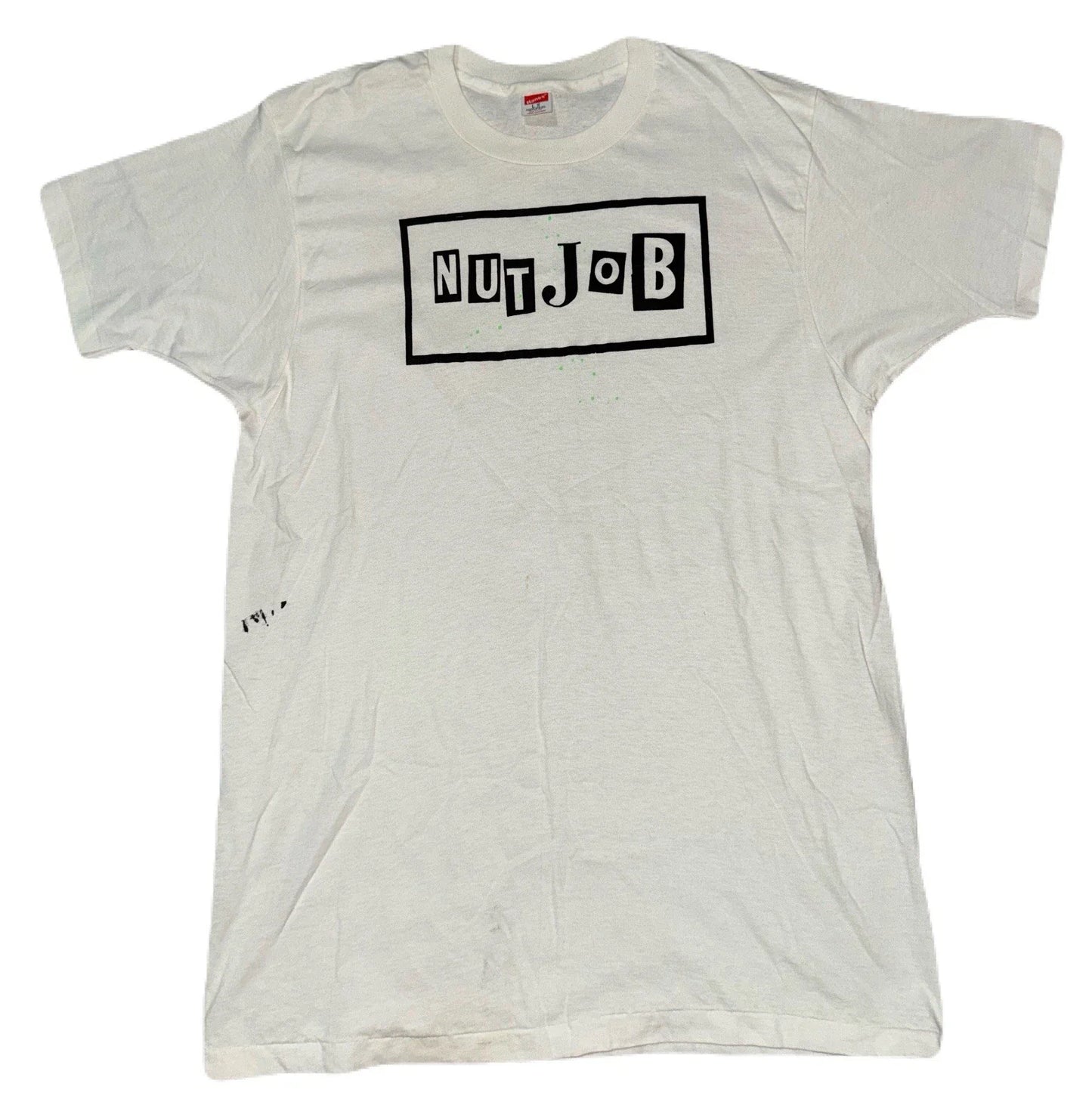 Rare Vintage 80s Nut Job Graphic Band Grunge Tour NSFW Promo Shirt Size Large Unisex T-shirt, Sweatshirt, Hoodie, Long Sleeve Tee - T-Shirt, Sweatshirt, Hoodie
