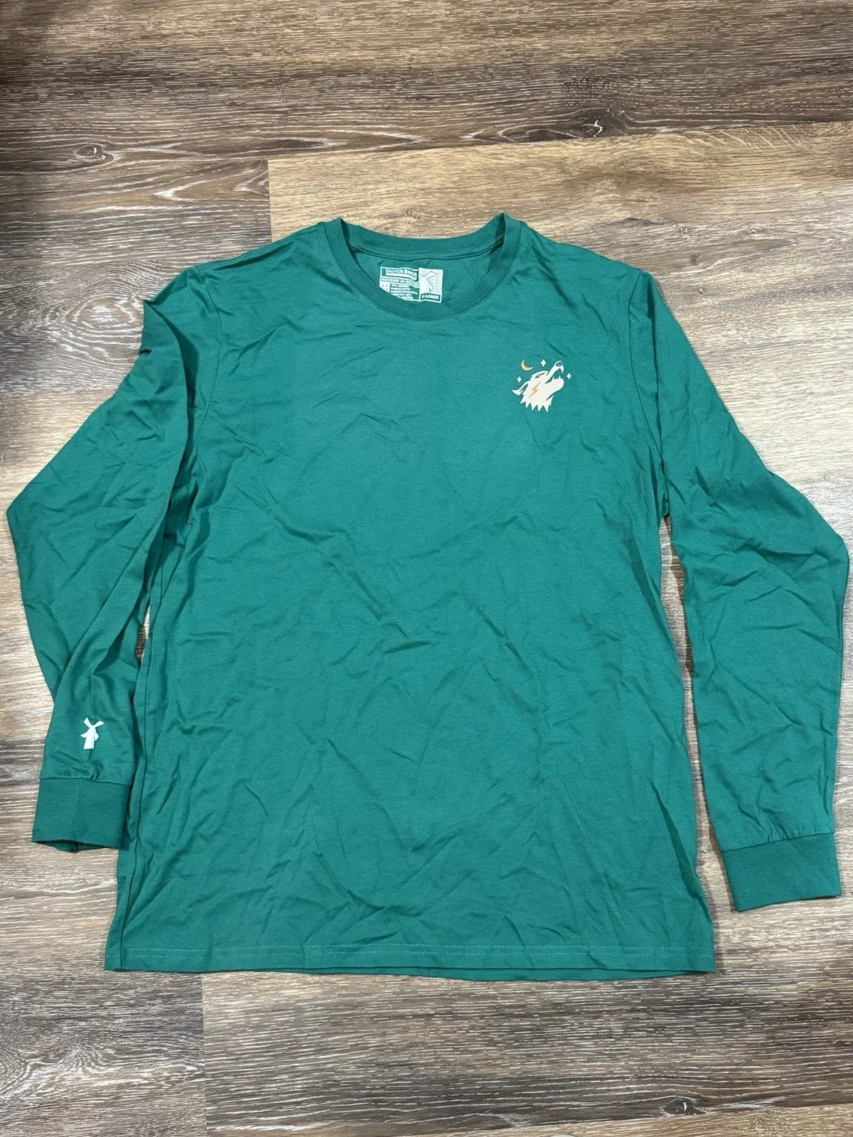 Dutch Bros Coffee Killer Coffee Skull Graphic Green Long Sleeve Crew Neck Tee XL Unisex T-shirt, Sweatshirt, Hoodie, Long Sleeve Tee - T-Shirt, Sweatshirt, Hoodie