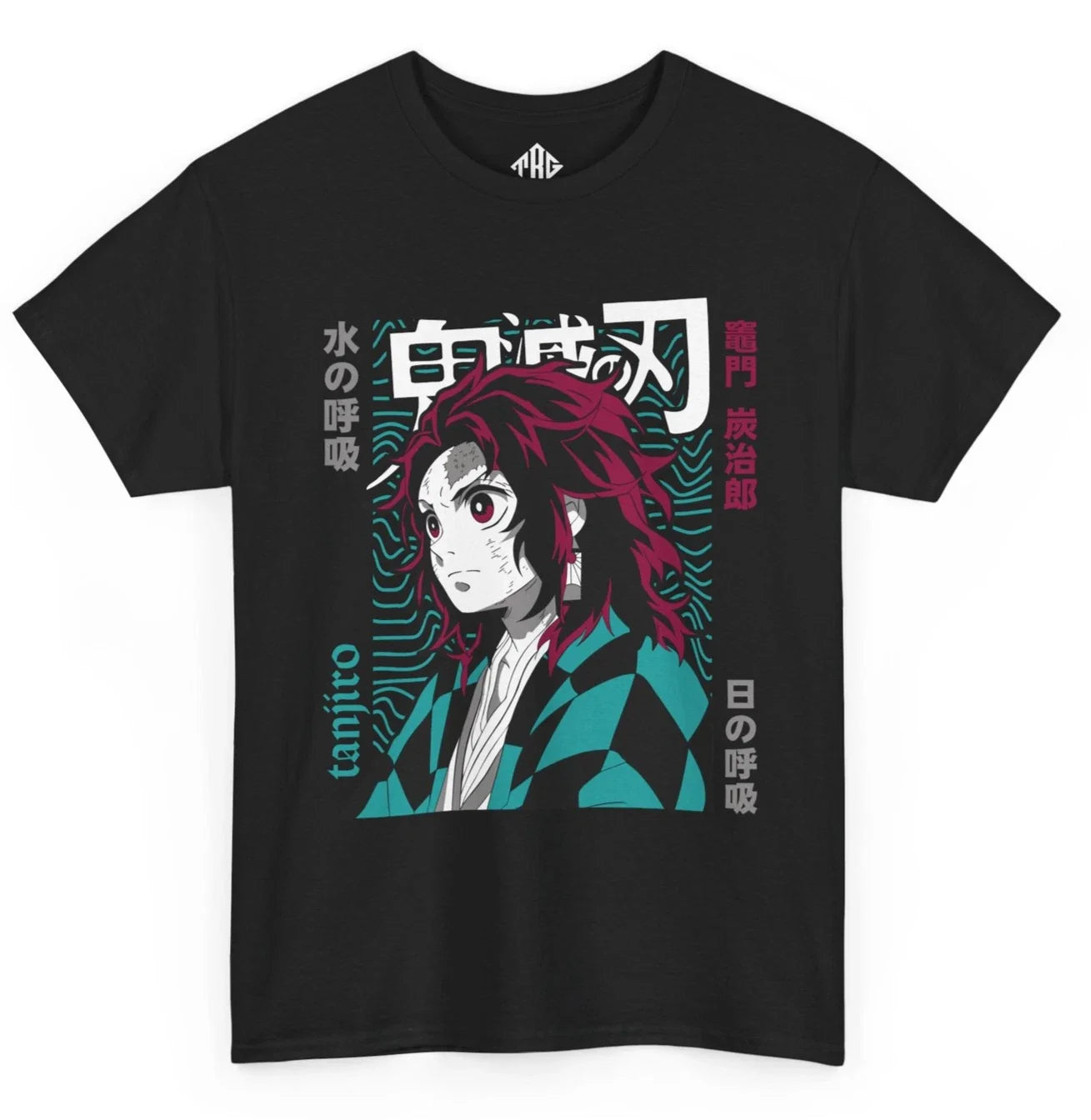 Anime T-Shirt Style Warrior Graphic Tee Inspired Kimetsu No Yaiba Cosplay Unisex T-shirt, Sweatshirt, Hoodie, Long Sleeve Tee - T-Shirt, Sweatshirt, Hoodie