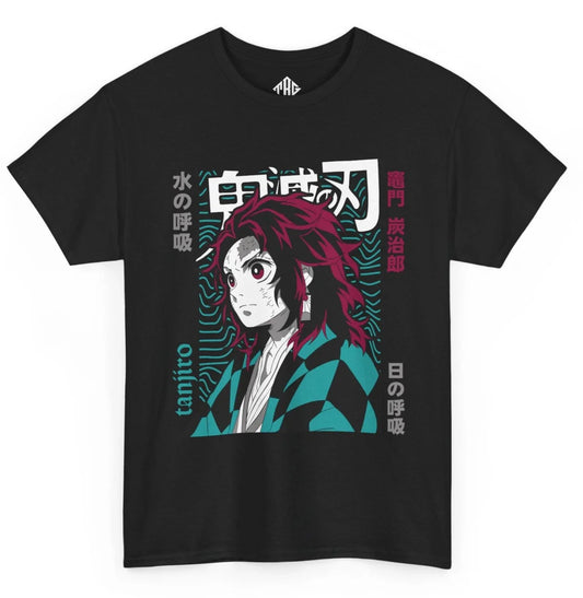 Anime T-Shirt Style Warrior Graphic Tee Inspired Kimetsu No Yaiba Cosplay Unisex T-shirt, Sweatshirt, Hoodie, Long Sleeve Tee - T-Shirt, Sweatshirt, Hoodie
