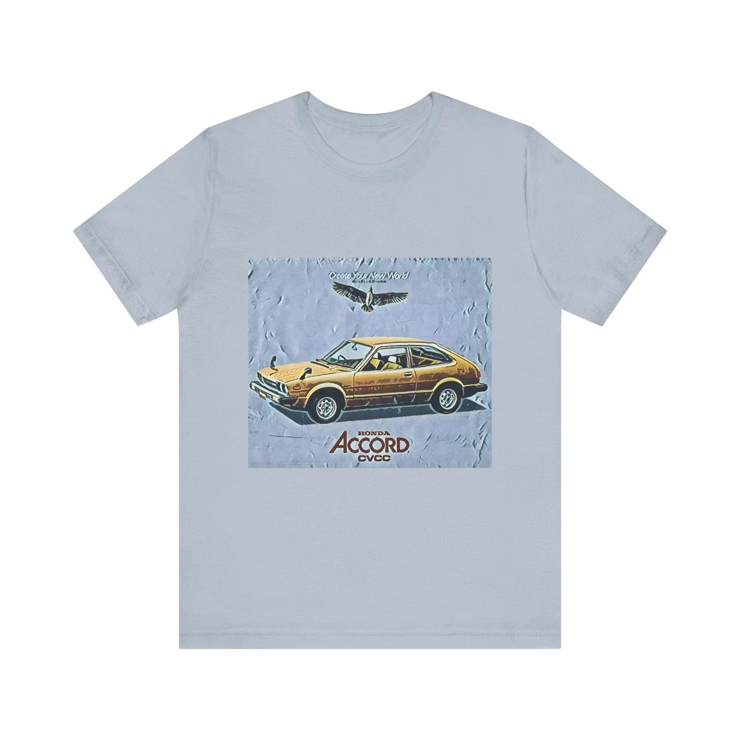Honda Accord Graphic Print Tee Shirt Short Sleeve Retro Car Gift Art Crewneck Unisex T-shirt, Sweatshirt, Hoodie, Long Sleeve Tee - T-Shirt, Sweatshirt, Hoodie