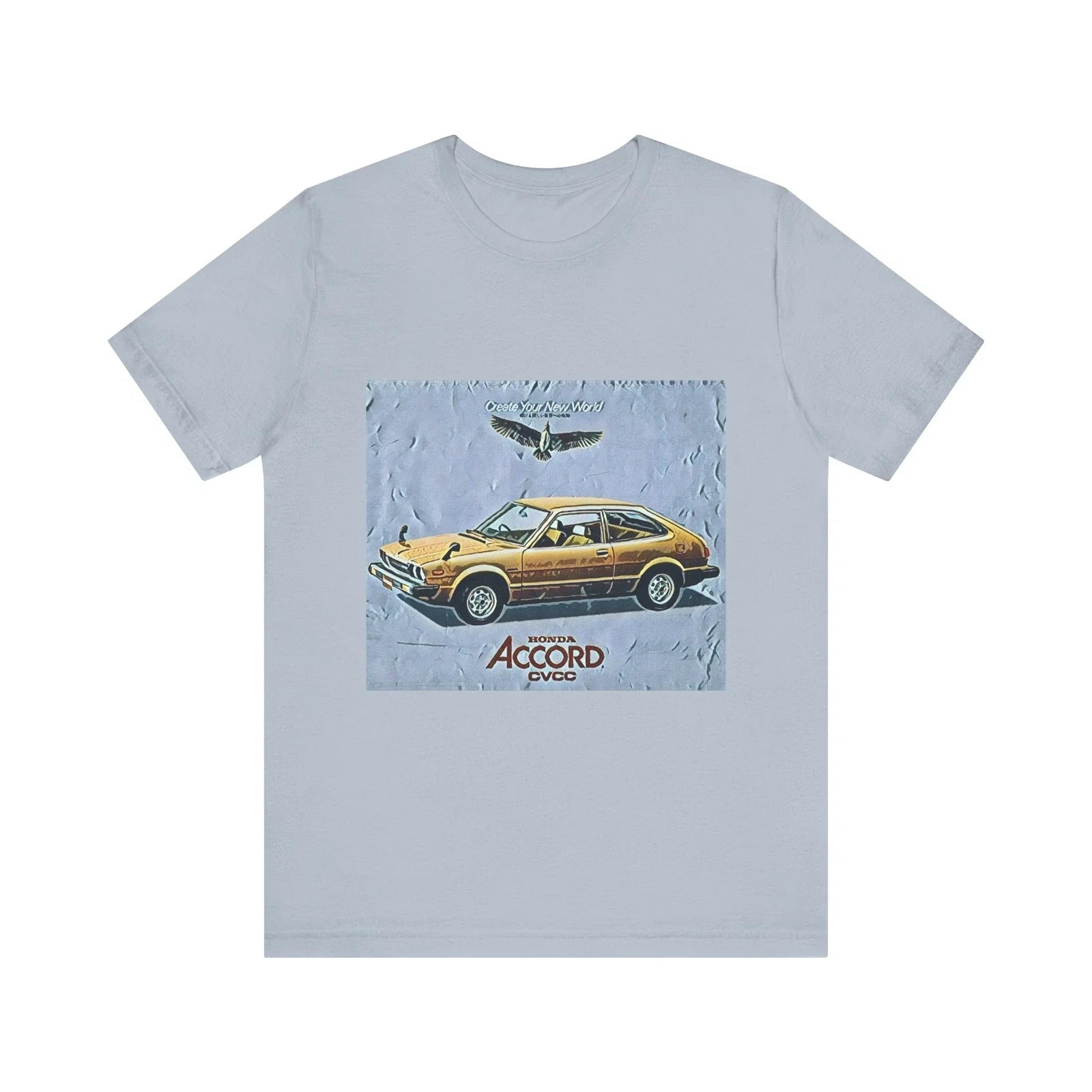 Honda Accord Graphic Print Tee Shirt Short Sleeve Retro Car Gift Art Crewneck Unisex T-shirt, Sweatshirt, Hoodie, Long Sleeve Tee - T-Shirt, Sweatshirt, Hoodie