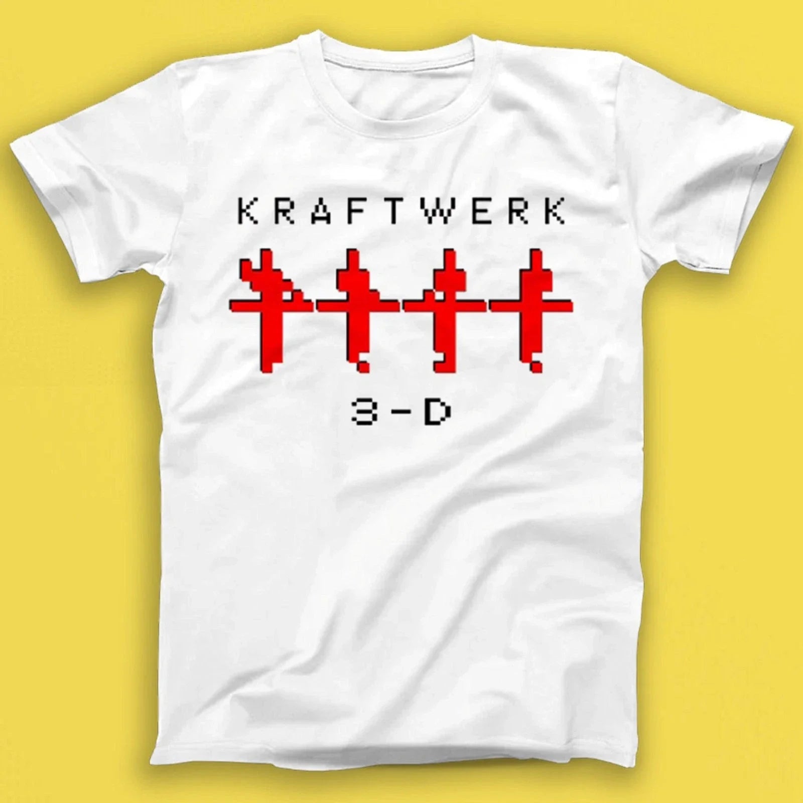 Kraftwerk 3-D The Catalogue Electronic Synth Pop Music Gift Tee T Shirt T1939 Unisex T-shirt, Sweatshirt, Hoodie, Long Sleeve Tee - T-Shirt, Sweatshirt, Hoodie
