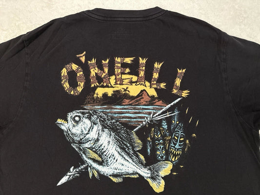 2000s Y2K O'Neill Surf Tribe Tribal Fishing Fish Surfing Streetwear T-Shirt, L Unisex T-shirt, Sweatshirt, Hoodie, Long Sleeve Tee - T-Shirt, Sweatshirt, Hoodie
