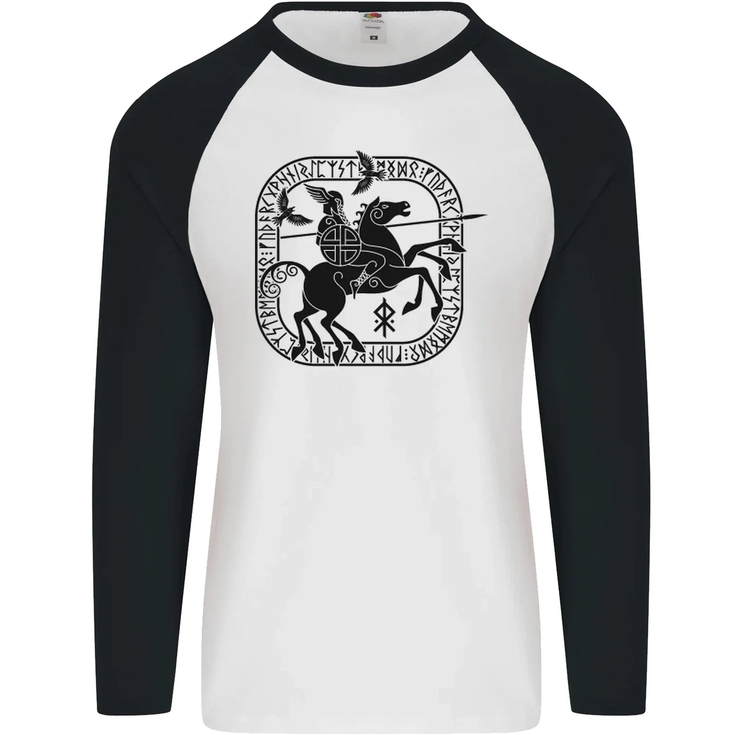 Odin Wotan Vikings Valhalla Norse Mythology Mens L/S Baseball T-Shirt Unisex T-shirt, Sweatshirt, Hoodie, Long Sleeve Tee - T-Shirt, Sweatshirt, Hoodie