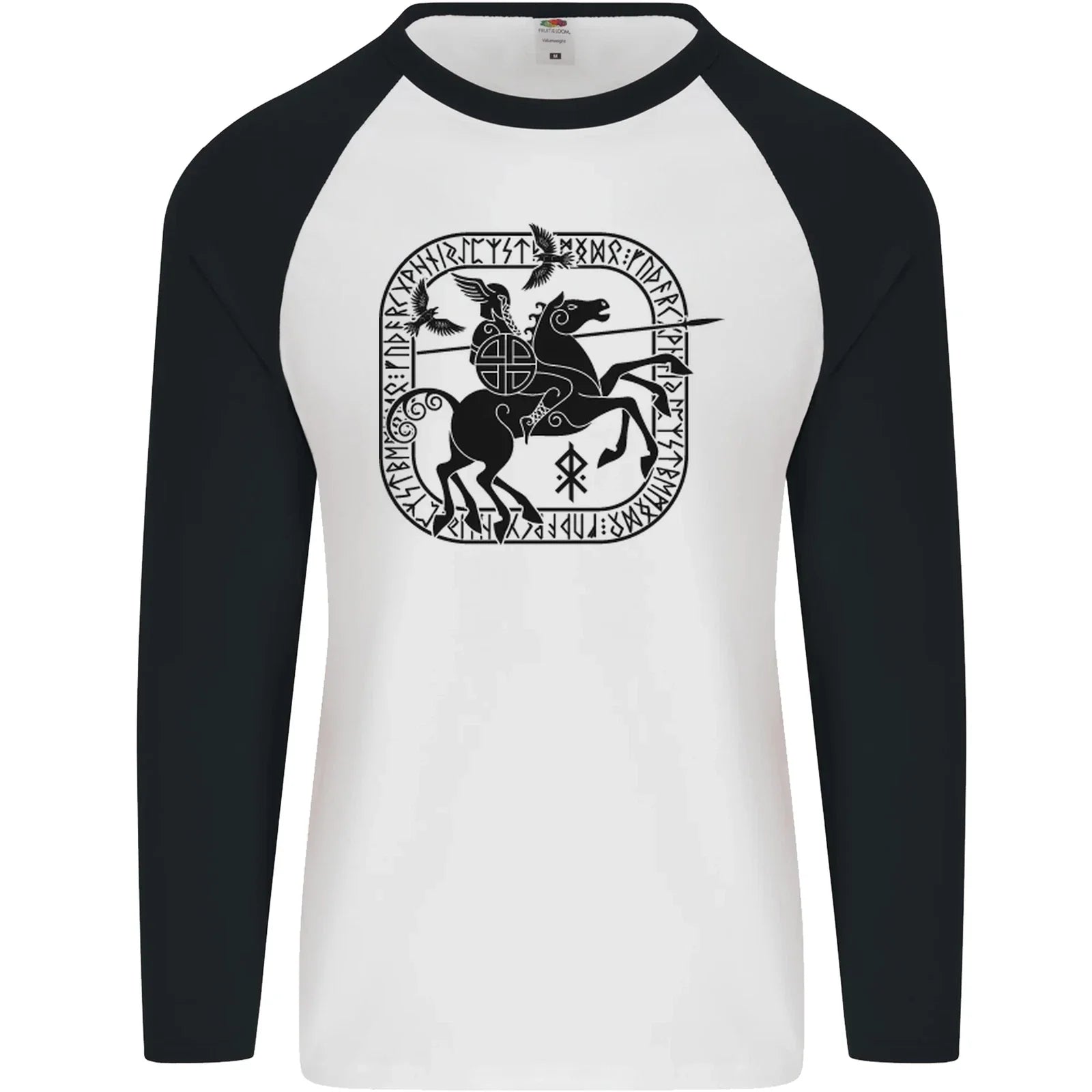 Odin Wotan Vikings Valhalla Norse Mythology Mens L/S Baseball T-Shirt Unisex T-shirt, Sweatshirt, Hoodie, Long Sleeve Tee - T-Shirt, Sweatshirt, Hoodie