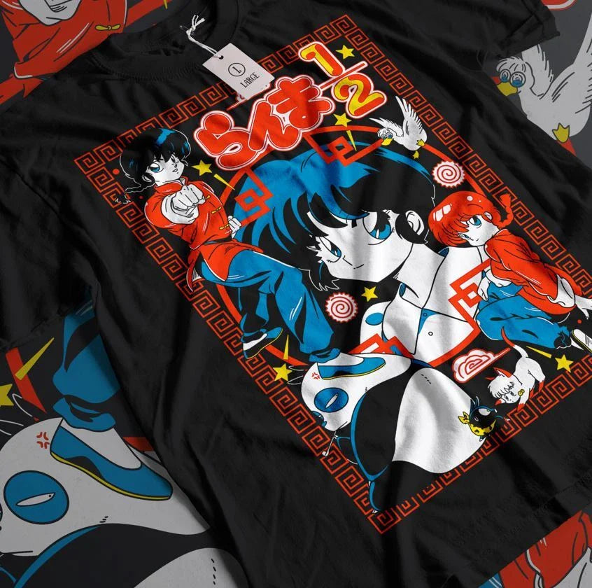 Shampoo Rumiko T-shirt Takahashi Ranma 1/2 Girl Kawaii Funny Anime Tee All Size Unisex T-shirt, Sweatshirt, Hoodie, Long Sleeve Tee - T-Shirt, Sweatshirt, Hoodie