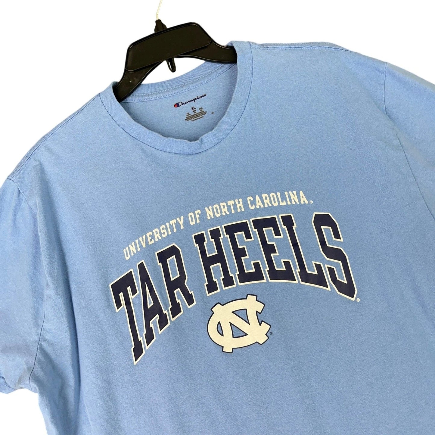 University of North Carolina Champion T-Shirt Mens XL Tar Heels Tee Game Day Unisex T-shirt, Sweatshirt, Hoodie, Long Sleeve Tee - T-Shirt, Sweatshirt, Hoodie
