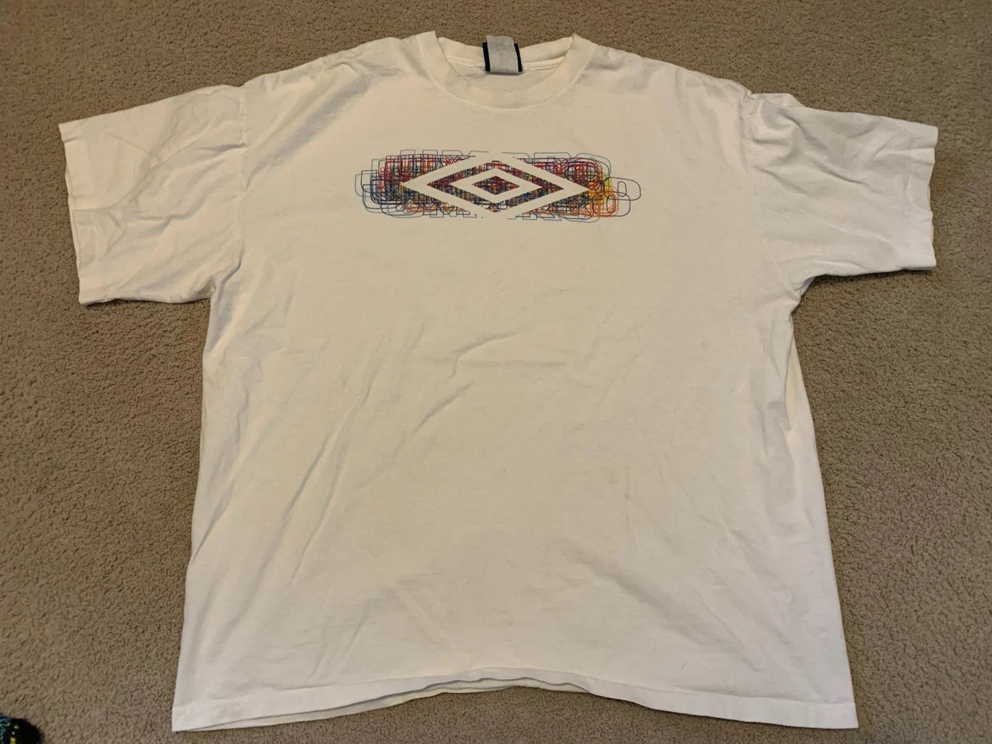 Vintage 90s White Umbro Soccer Football Y2K Shirt-Size XXL Unisex T-shirt, Sweatshirt, Hoodie, Long Sleeve Tee - T-Shirt, Sweatshirt, Hoodie