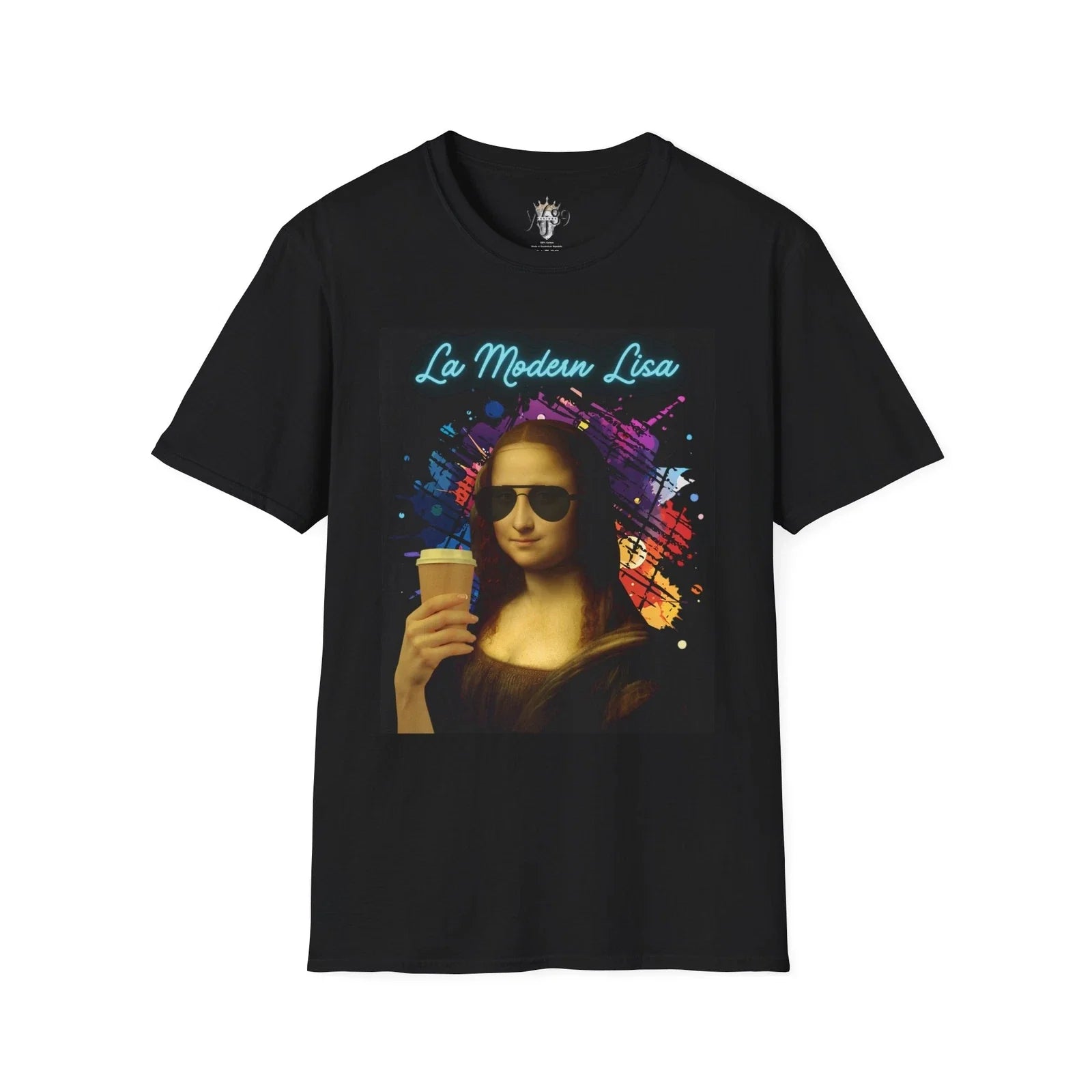 La Modern Lisa T-Shirt, La Modern Lisa Tee, Cool Gift, Art Lover Shirt, Casual Unisex T-shirt, Sweatshirt, Hoodie, Long Sleeve Tee - T-Shirt, Sweatshirt, Hoodie