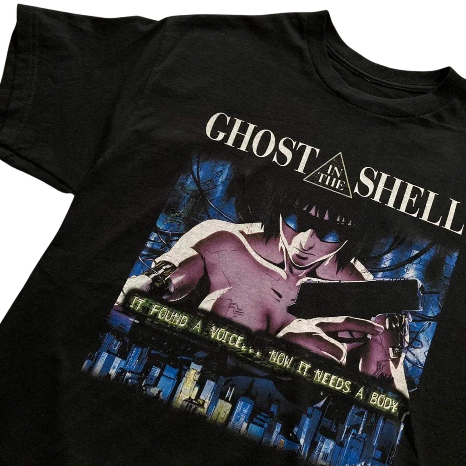 GHOST IN THE SHELL "MAJOR" MOTOKO KUSANAGI TSHIRT ANIME - HIGH QUALITY PRINT Unisex T-shirt, Sweatshirt, Hoodie, Long Sleeve Tee - T-Shirt, Sweatshirt, Hoodie
