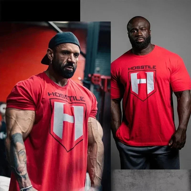 Men's Gym Sport Workout Cotton Graphic Printed Loose Fit T-Shirt Streetwear Tee Unisex T-shirt, Sweatshirt, Hoodie, Long Sleeve Tee - T-Shirt, Sweatshirt, Hoodie