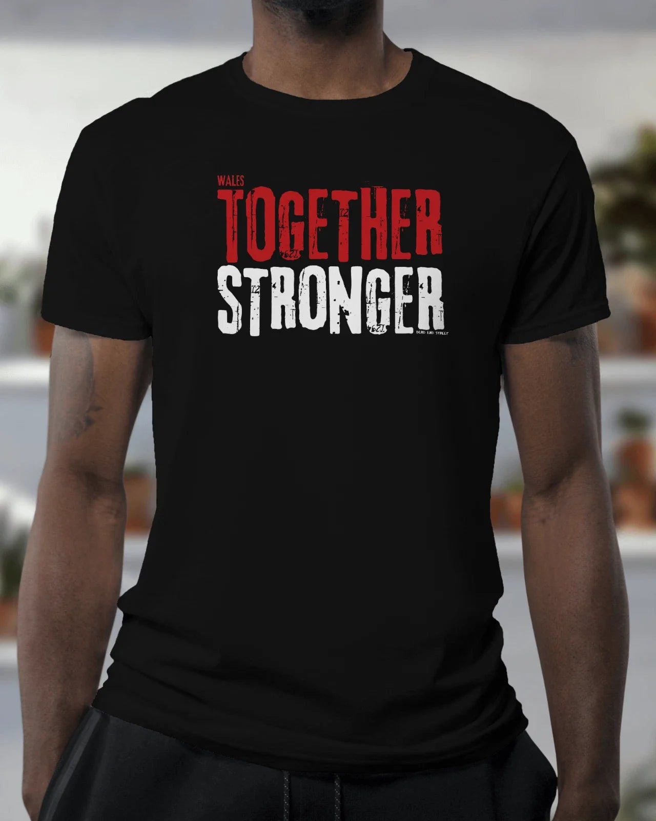 Wales T Shirt - Cymru - TOGETHER STRONGER  - QATAR World Cup - Organic - Unisex Unisex T-shirt, Sweatshirt, Hoodie, Long Sleeve Tee - T-Shirt, Sweatshirt, Hoodie