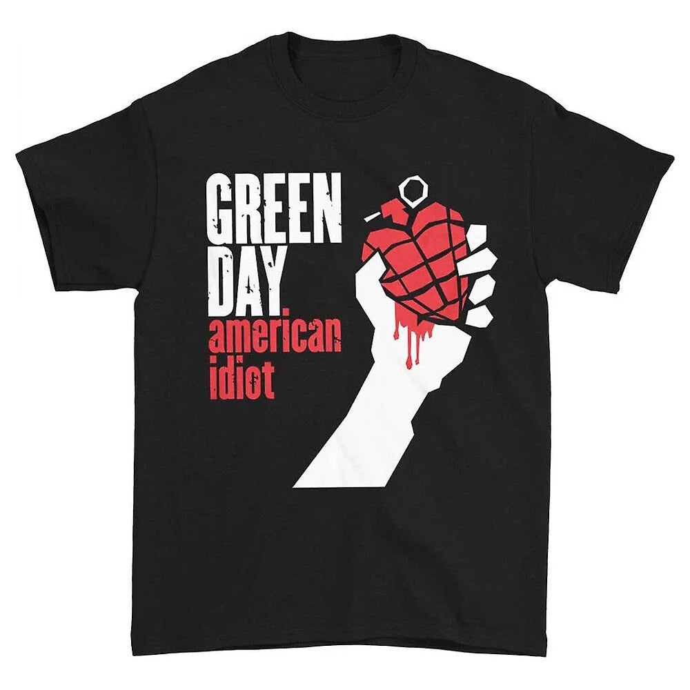 Green Day American Idiot Official T-Shirt Unisex T-shirt, Sweatshirt, Hoodie, Long Sleeve Tee - T-Shirt, Sweatshirt, Hoodie