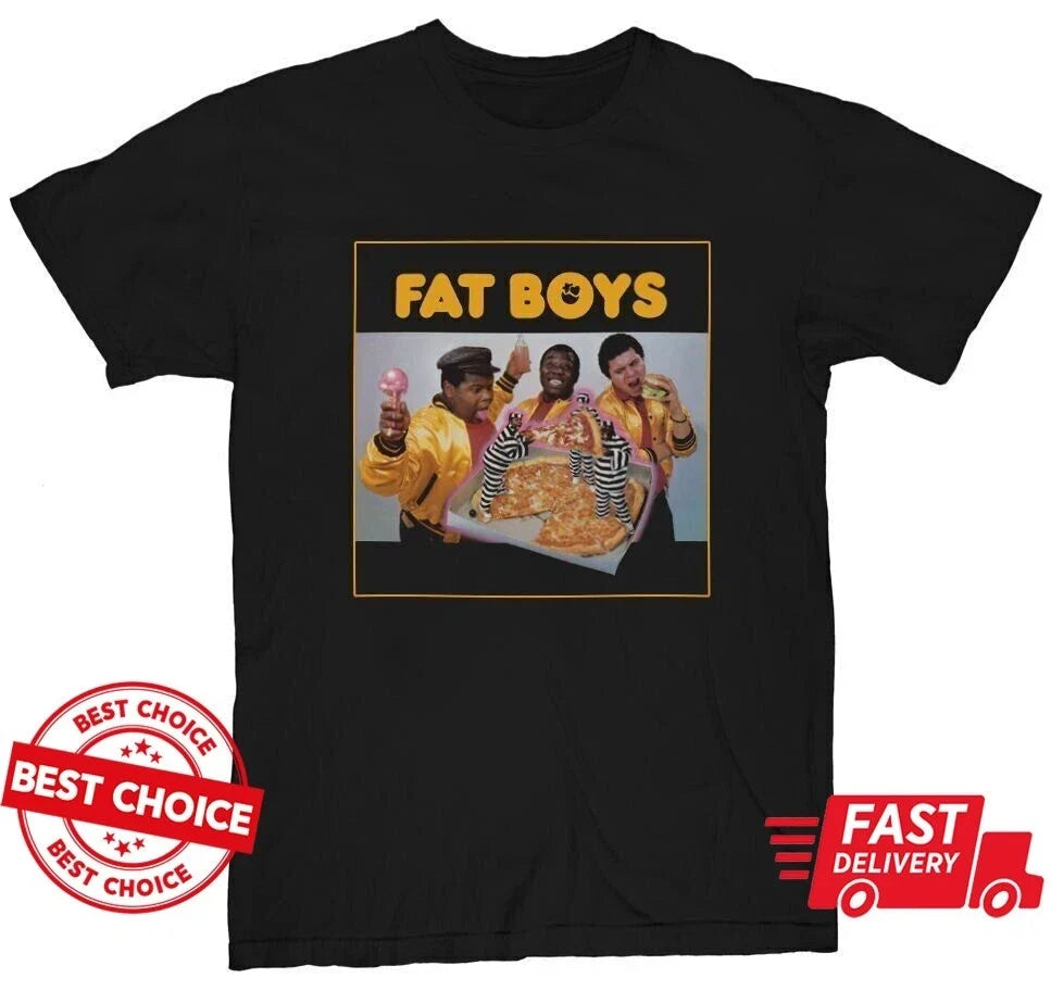 The Fat Boys Hip Hop Band Unisex Black Shirt S-5XL Q7451 Unisex T-shirt, Sweatshirt, Hoodie, Long Sleeve Tee - T-Shirt, Sweatshirt, Hoodie