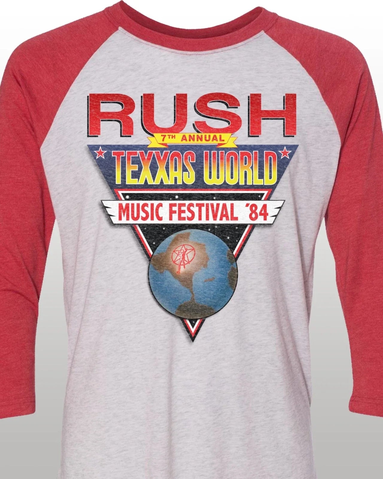 Unisex Retro T-Shirt | Texas Jam 1984 Music Style Tee | SXXL Unisex T-shirt, Sweatshirt, Hoodie, Long Sleeve Tee - T-Shirt, Sweatshirt, Hoodie