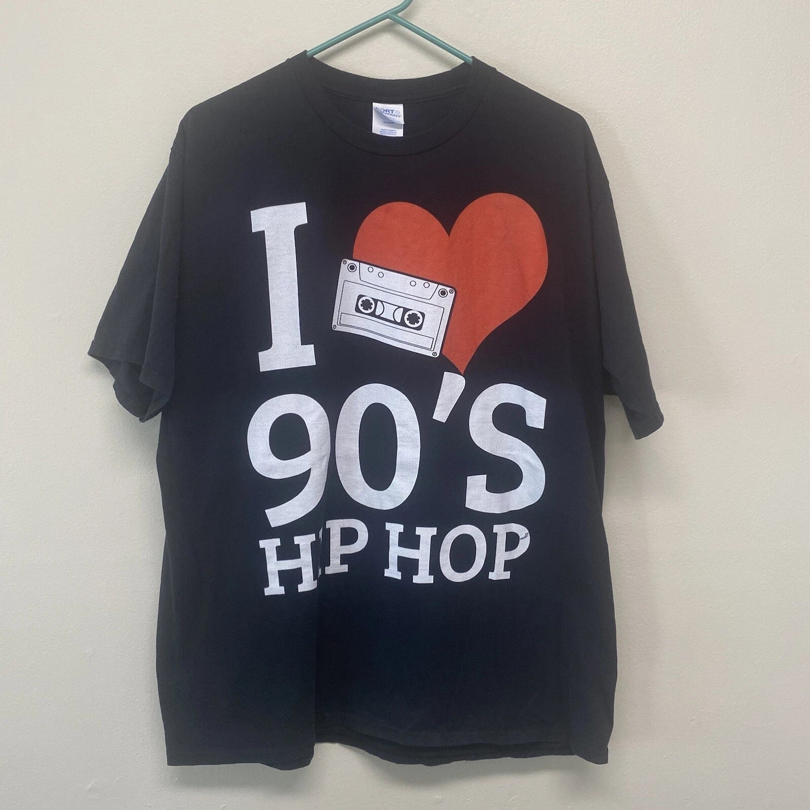 I Love 90s Hip Hop T-Shirt Mens Size XL Retro Y2k 90s Streetware Hip Hop Rap Tee Unisex T-shirt, Sweatshirt, Hoodie, Long Sleeve Tee - T-Shirt, Sweatshirt, Hoodie