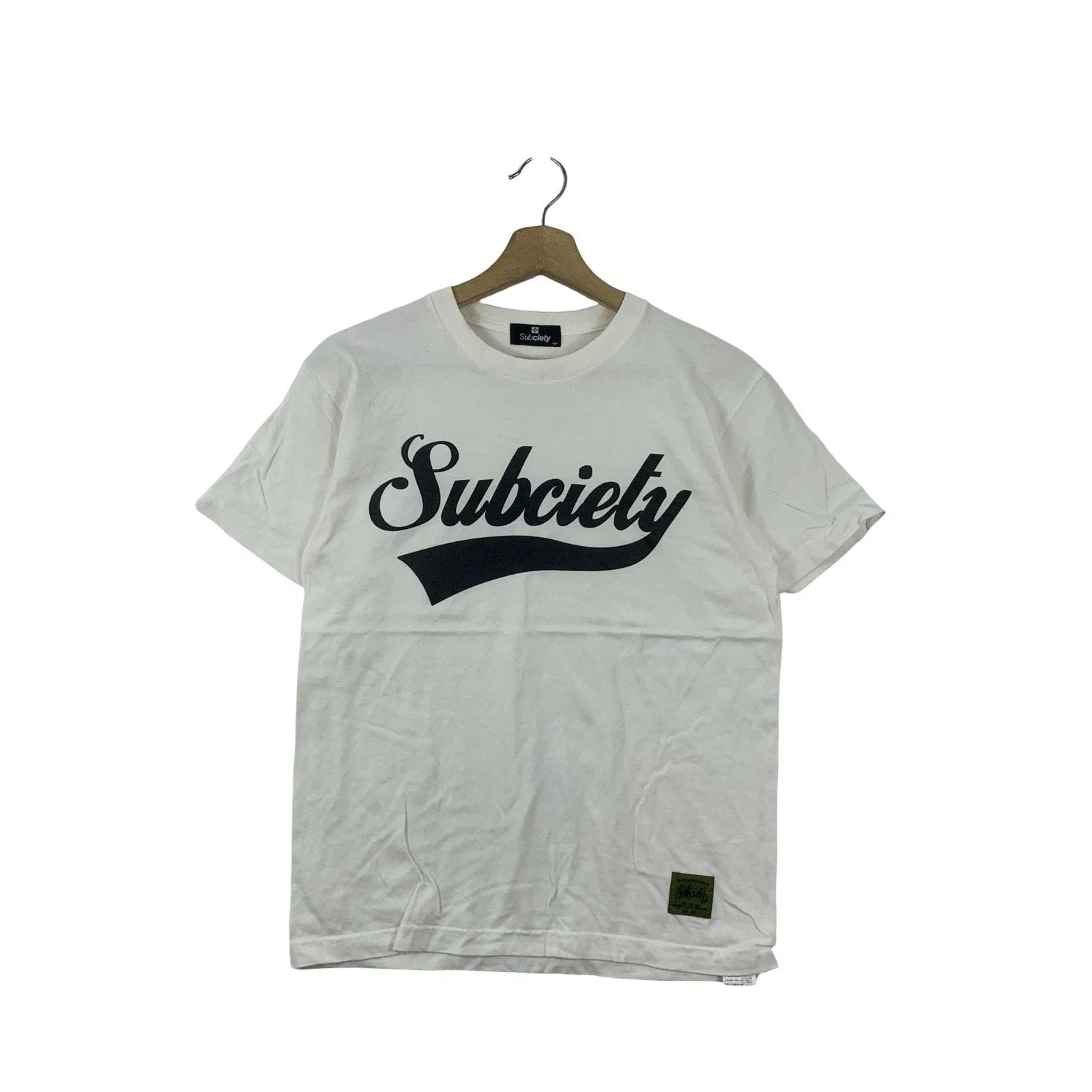 SUBCIETY Bold Script Logo Street Fashion Tee Shirt Top Unisex T-shirt, Sweatshirt, Hoodie, Long Sleeve Tee - T-Shirt, Sweatshirt, Hoodie