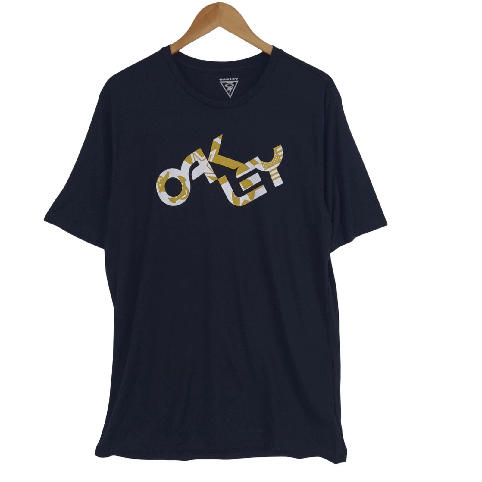 Oakley Men Tee T Shirt Black Cotton Heritage Ns0 Size L Unisex T-shirt, Sweatshirt, Hoodie, Long Sleeve Tee - T-Shirt, Sweatshirt, Hoodie