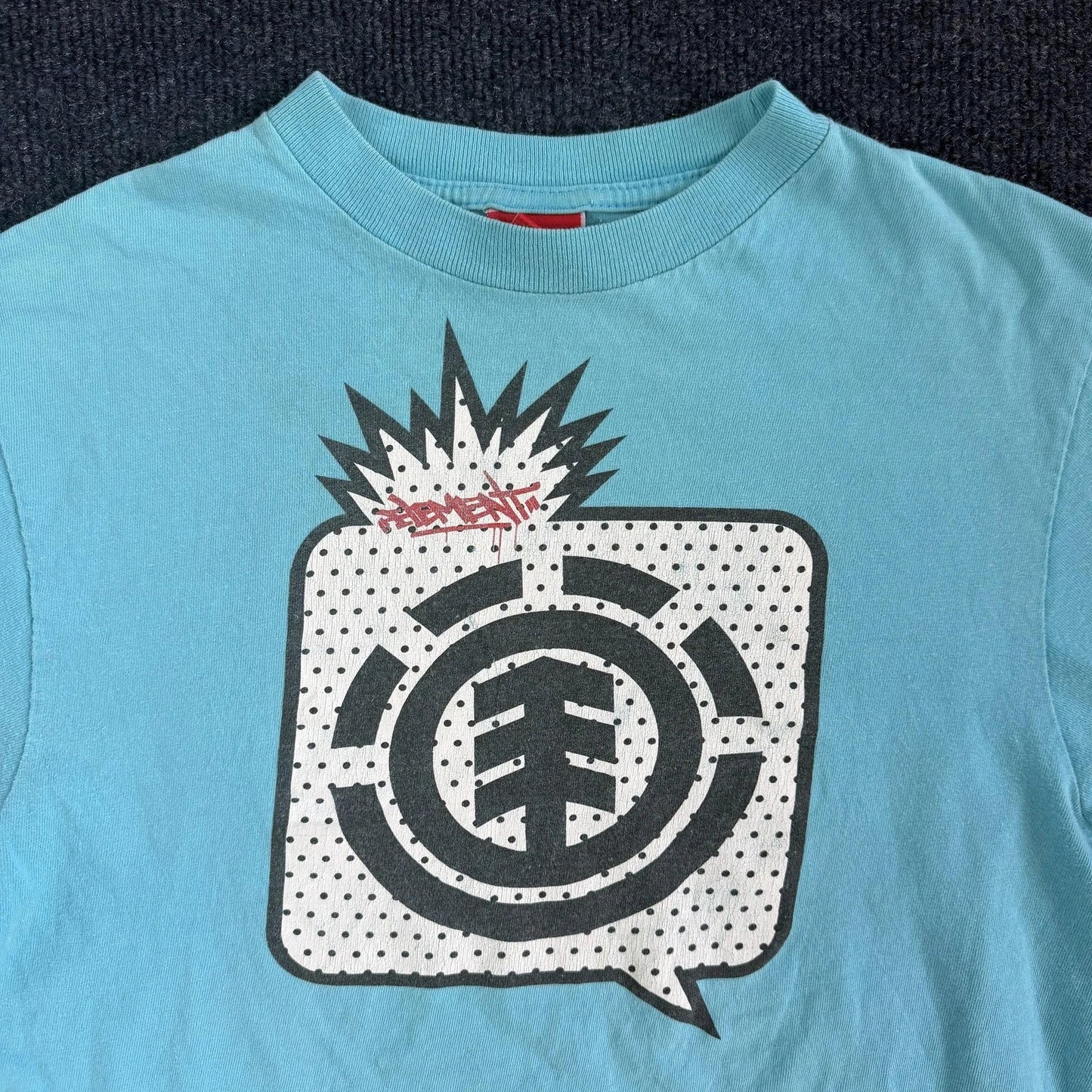 Y2K Element Shirt Mens Small Blue Logo Graphic Skateboard Streetwear Tee T-Shirt Unisex T-shirt, Sweatshirt, Hoodie, Long Sleeve Tee - T-Shirt, Sweatshirt, Hoodie