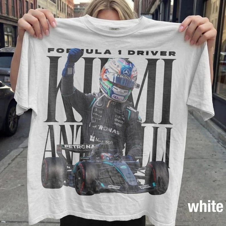 Kimi Antonelli Formula 1 Racing Shirt, F1 Graphic Tee, Vintage Grand Prix Motors Unisex T-shirt, Sweatshirt, Hoodie, Long Sleeve Tee - T-Shirt, Sweatshirt, Hoodie
