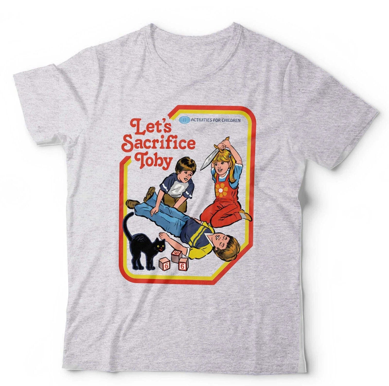 Halloween Cartoon Tshirt Unisex & Kids Nostalgia Creepy Dark Funny Humour Gift Unisex T-shirt, Sweatshirt, Hoodie, Long Sleeve Tee - T-Shirt, Sweatshirt, Hoodie