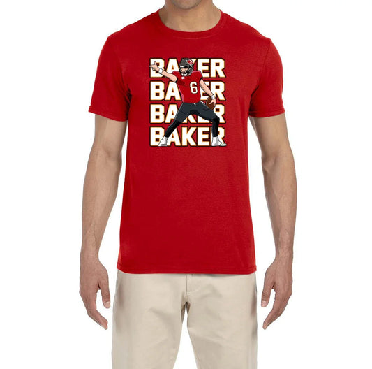 Baker Mayfield Text Pic T-shirt Unisex T-shirt, Sweatshirt, Hoodie, Long Sleeve Tee - T-Shirt, Sweatshirt, Hoodie
