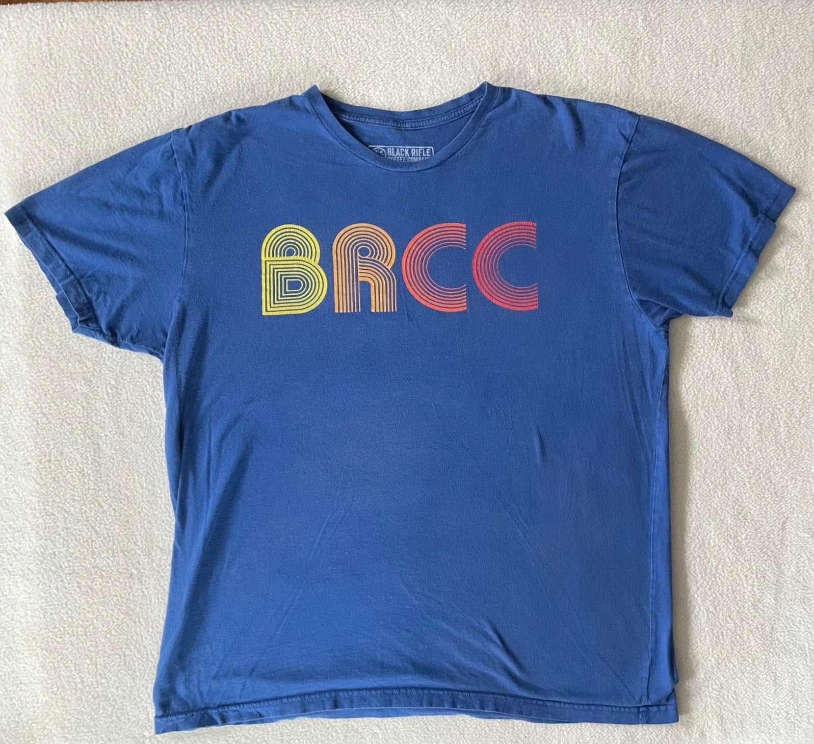 Black Rifle Coffee Company BRCC Coffee Mens XL Blue T-shirt Retro Unisex T-shirt, Sweatshirt, Hoodie, Long Sleeve Tee - T-Shirt, Sweatshirt, Hoodie