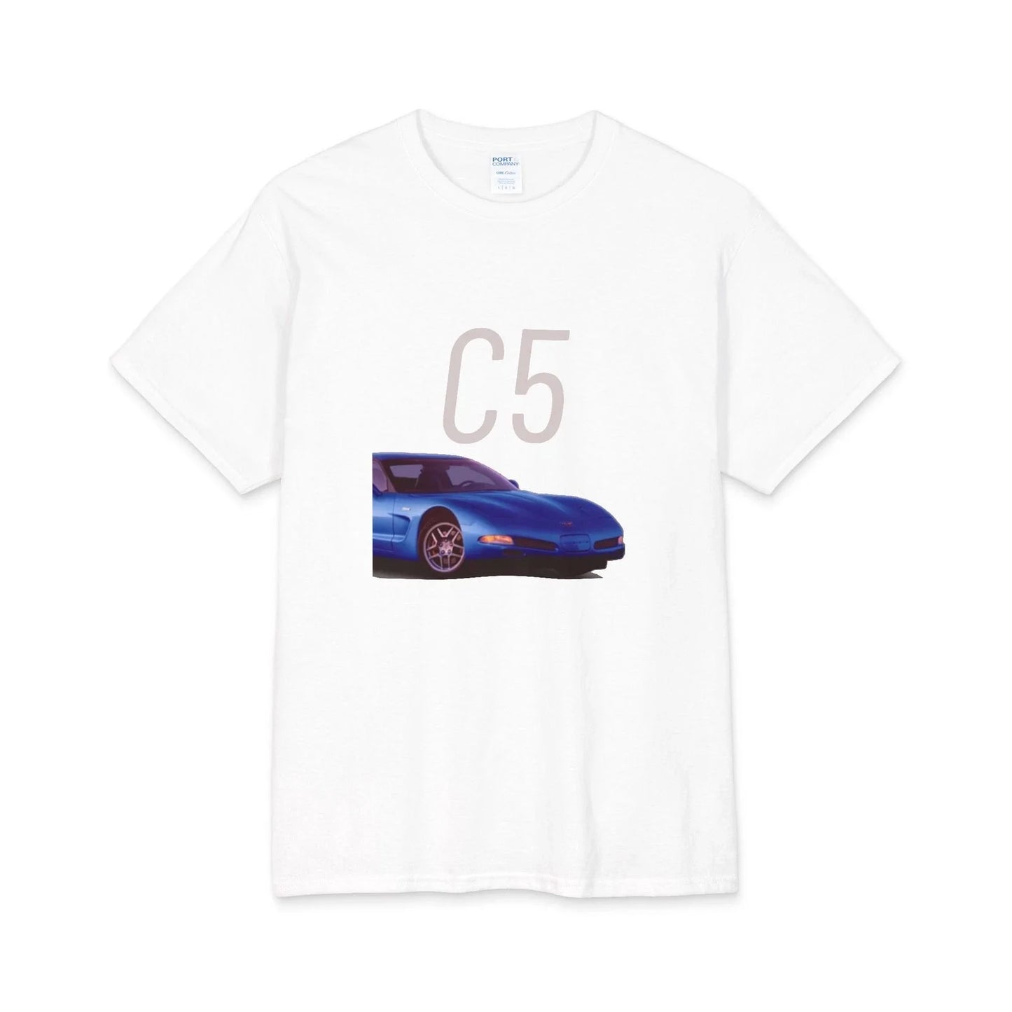 C5 Corvette Tee | Blue Sports Car Graphic Comfortable Chevy T-shirt Unisex T-shirt, Sweatshirt, Hoodie, Long Sleeve Tee - T-Shirt, Sweatshirt, Hoodie