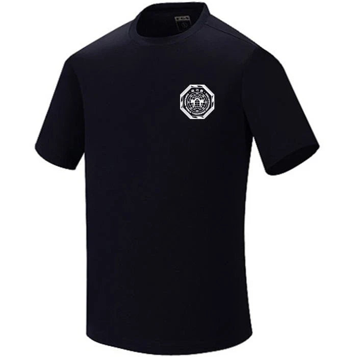 KUKKIWON NEW LOGO TAEKWONDO SPANDEX  aero cool T-shirts/BLACK/MADE IN KOREA Unisex T-shirt, Sweatshirt, Hoodie, Long Sleeve Tee - T-Shirt, Sweatshirt, Hoodie