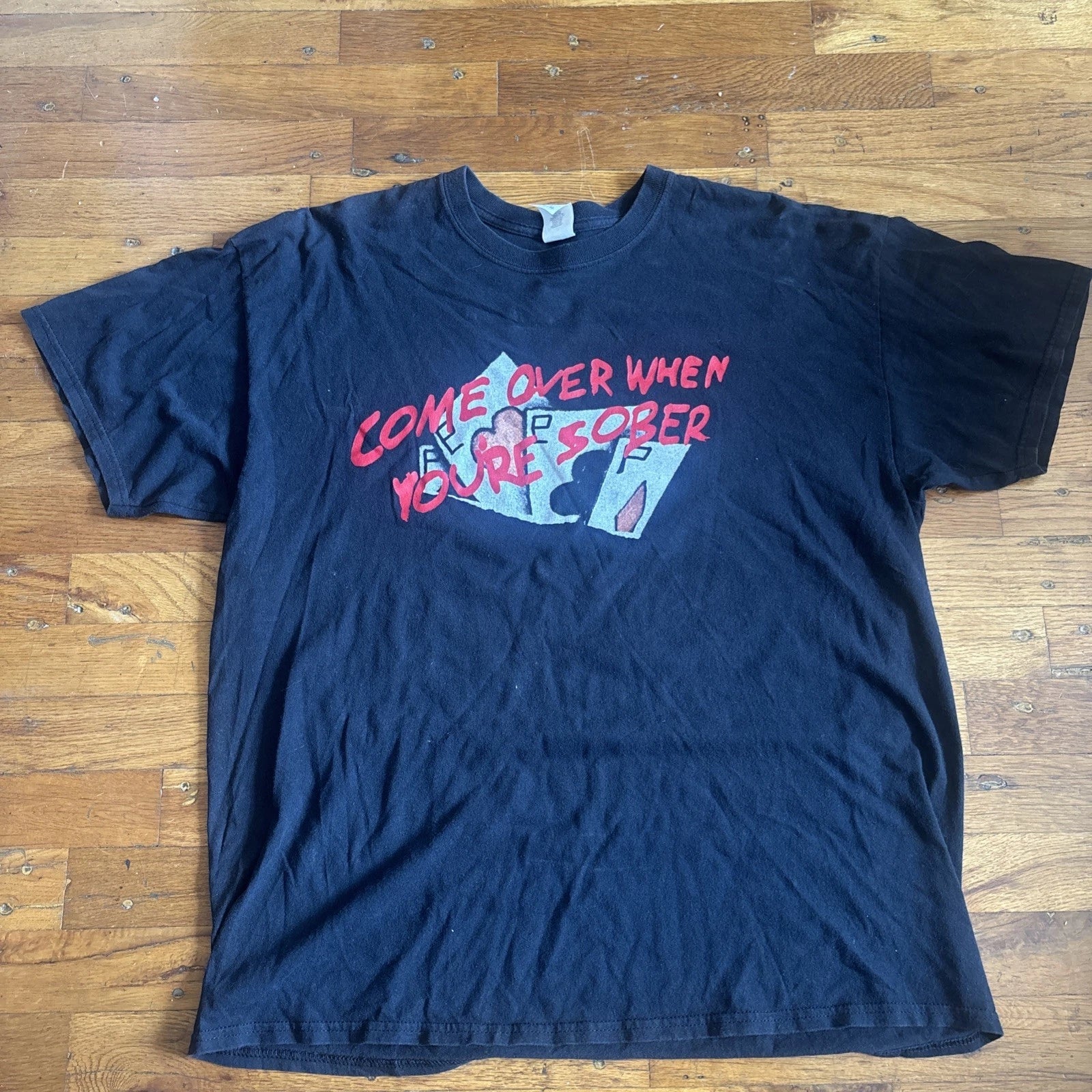 Lil Peep Come Over When Your Sober Pt.2 Black Official T Shirt Size XL RARE Unisex T-shirt, Sweatshirt, Hoodie, Long Sleeve Tee - T-Shirt, Sweatshirt, Hoodie