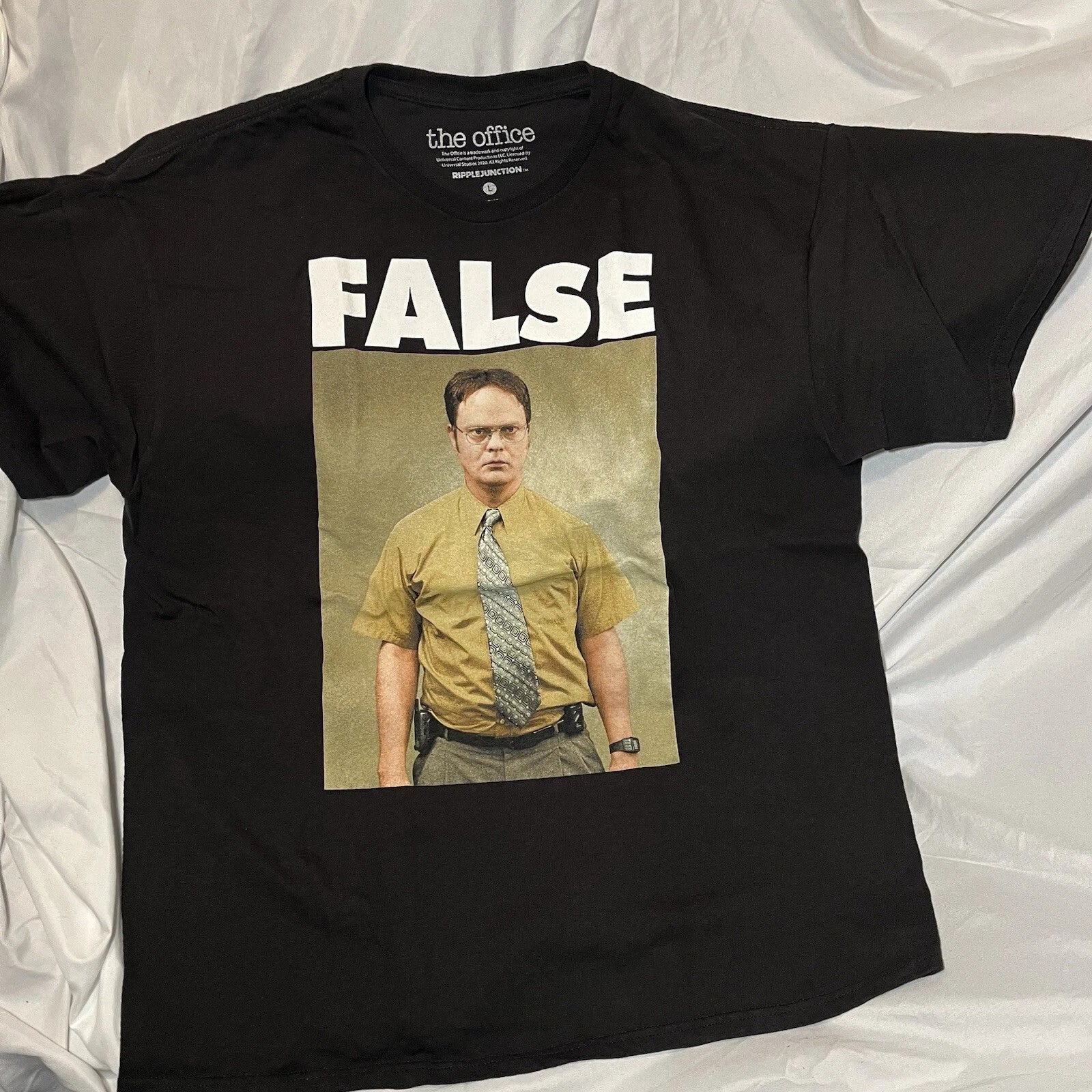 The Office Shirt Mens Large Dwight False *Free Shipping* Beats What? Unisex T-shirt, Sweatshirt, Hoodie, Long Sleeve Tee - T-Shirt, Sweatshirt, Hoodie