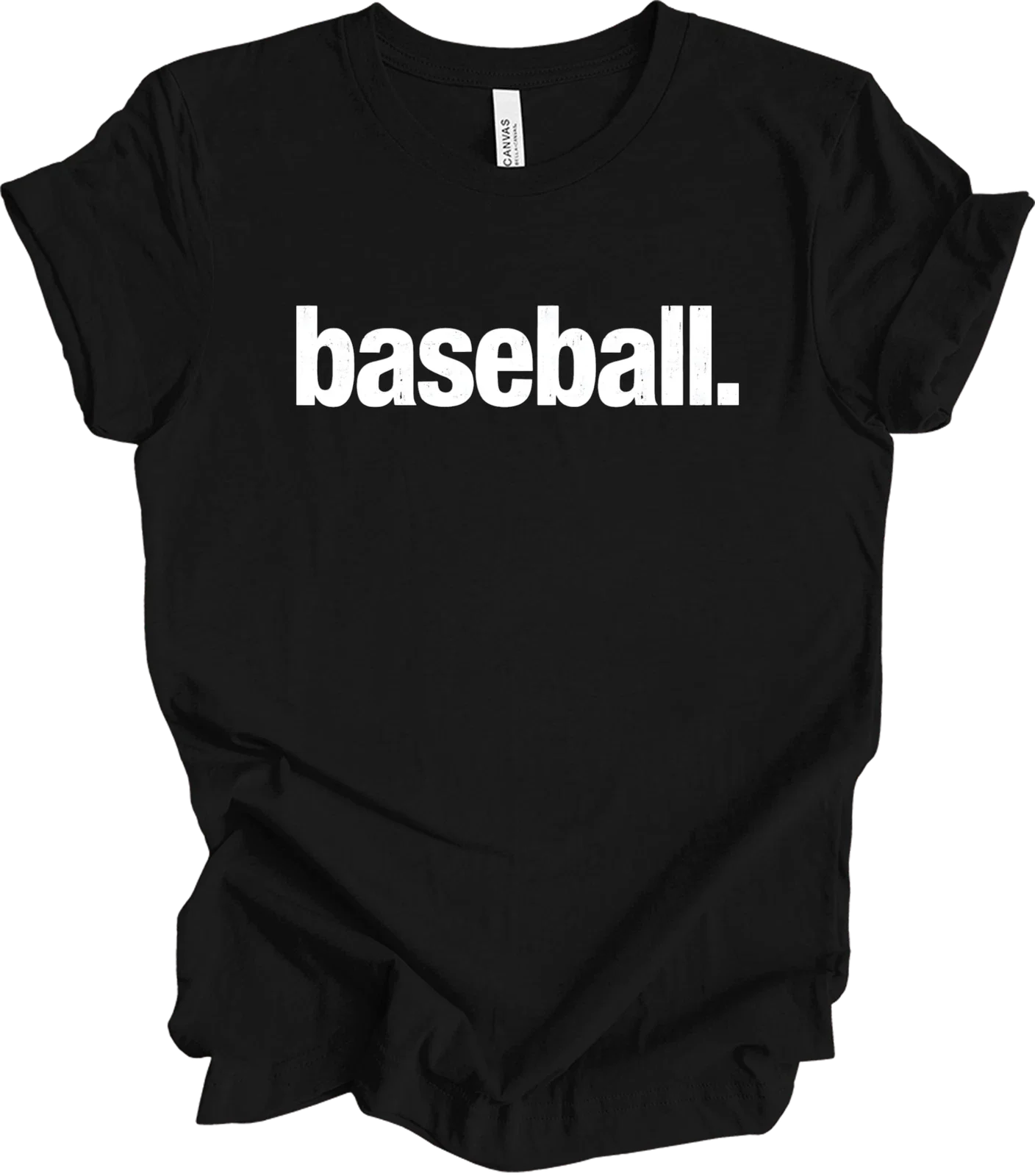 Minimalist Baseball Typography | Modern Sports Fan Design | Game Day Style T-shi Unisex T-shirt, Sweatshirt, Hoodie, Long Sleeve Tee - T-Shirt, Sweatshirt, Hoodie