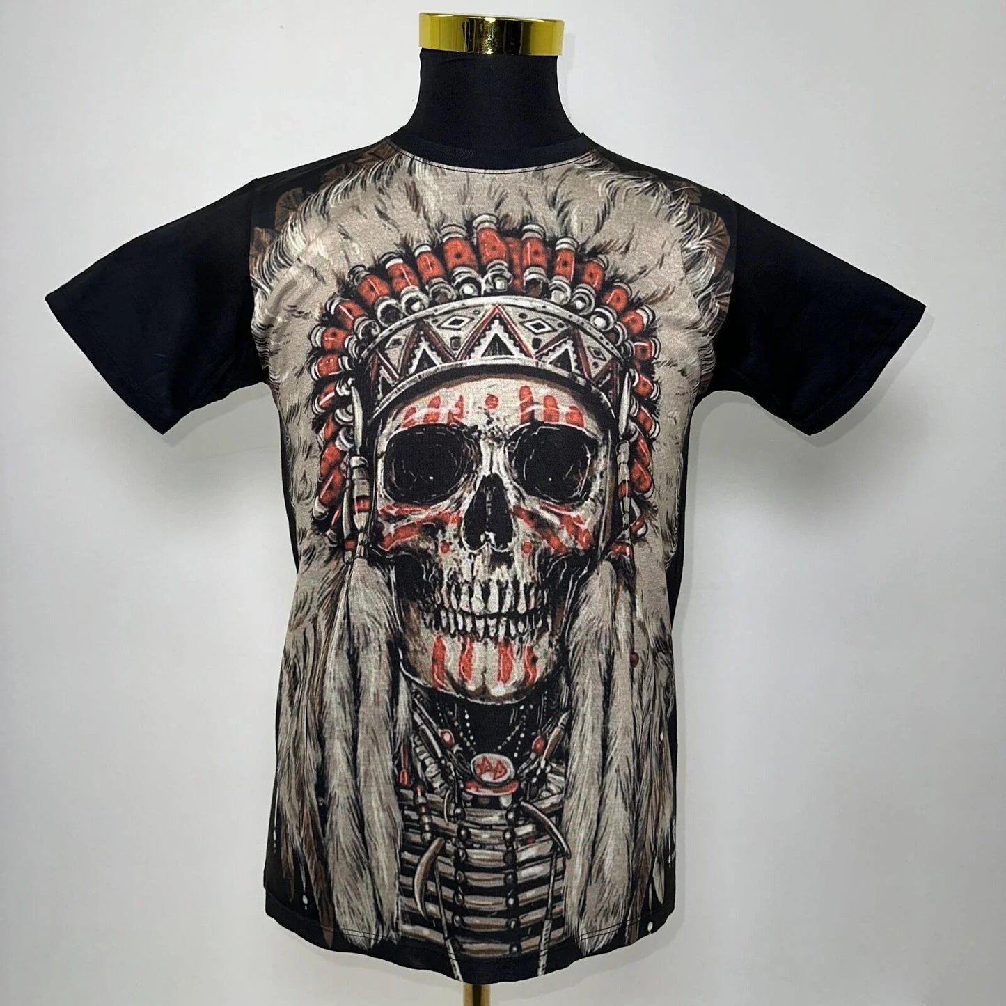 Indian Chief Tribal T-Shirt Abstract Urban Fashion Street Wear Black Size: M/L/X Unisex T-shirt, Sweatshirt, Hoodie, Long Sleeve Tee - T-Shirt, Sweatshirt, Hoodie