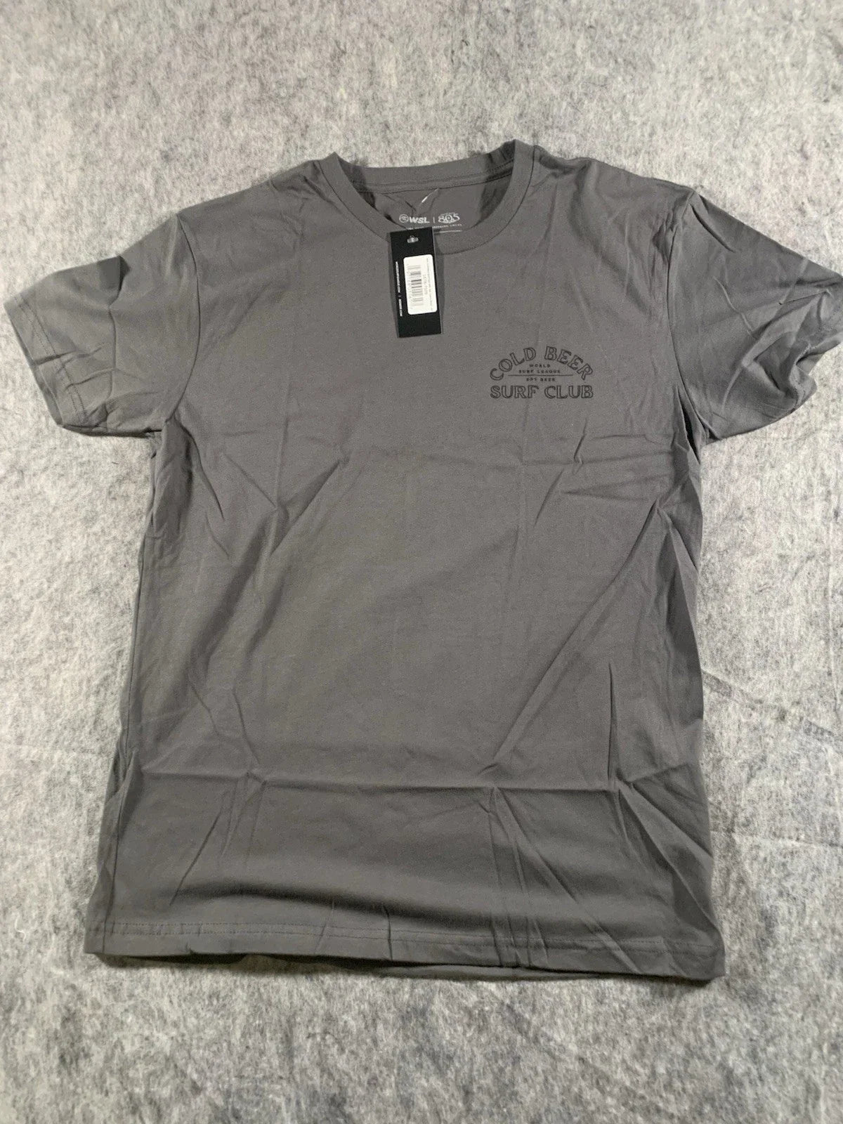 NWT WSL 805 "Cold Beer Surf Club" Heavy Metal BRAND - Adult & Kids T-Shirts, Sweatshirts & Hoodies apparel design preview 1