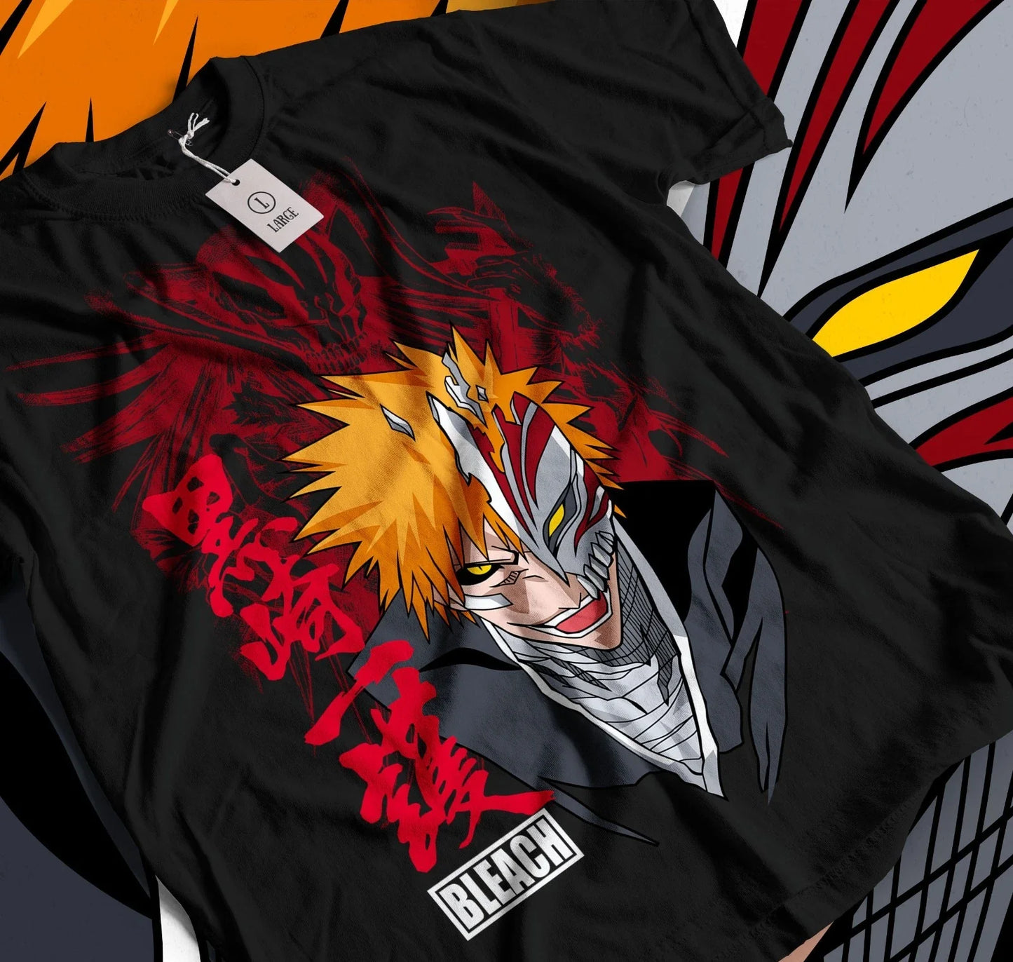 Bleach Ichigo Kurosaki T-shirt Manga Strip Horror Anime Gift Shirt Tee best 047 Unisex T-shirt, Sweatshirt, Hoodie, Long Sleeve Tee - T-Shirt, Sweatshirt, Hoodie