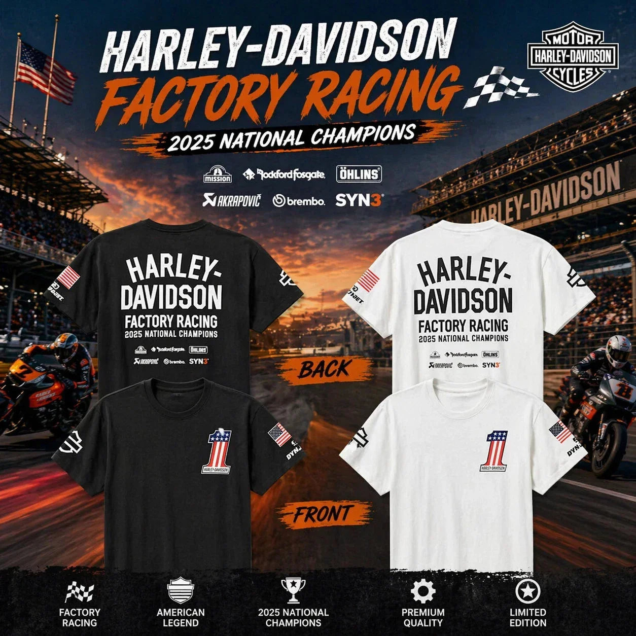 Harley Inspired HD Championship Tee Motorcycle Biker Retro Streetwear Shirt Sale Unisex T-shirt, Sweatshirt, Hoodie, Long Sleeve Tee - T-Shirt, Sweatshirt, Hoodie