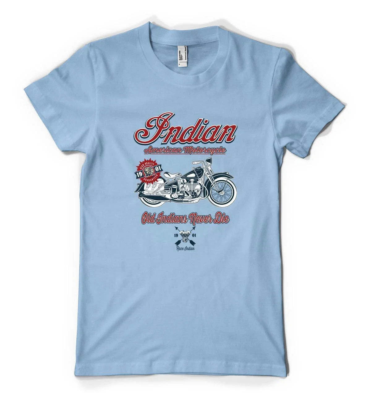 BNWT Indian American Motorcycles Biker Personalised Unisex.Adult T-Shirt Unisex T-shirt, Sweatshirt, Hoodie, Long Sleeve Tee - T-Shirt, Sweatshirt, Hoodie